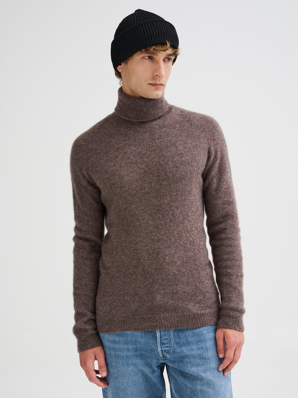 Merino wool beanie