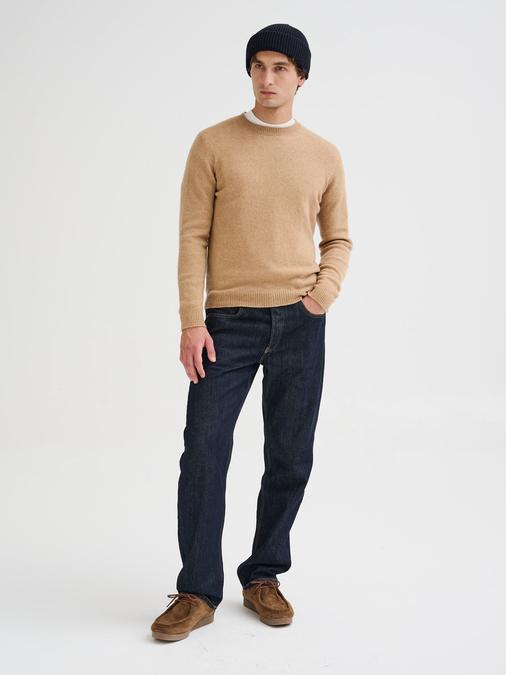 Merino wool beanie
