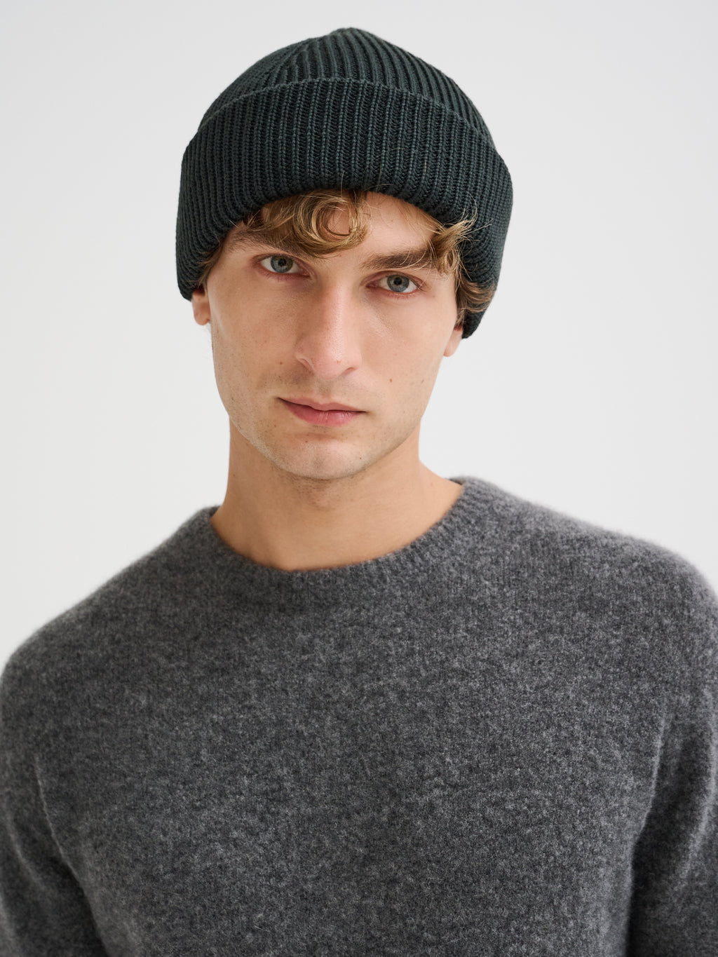 Merino wool beanie