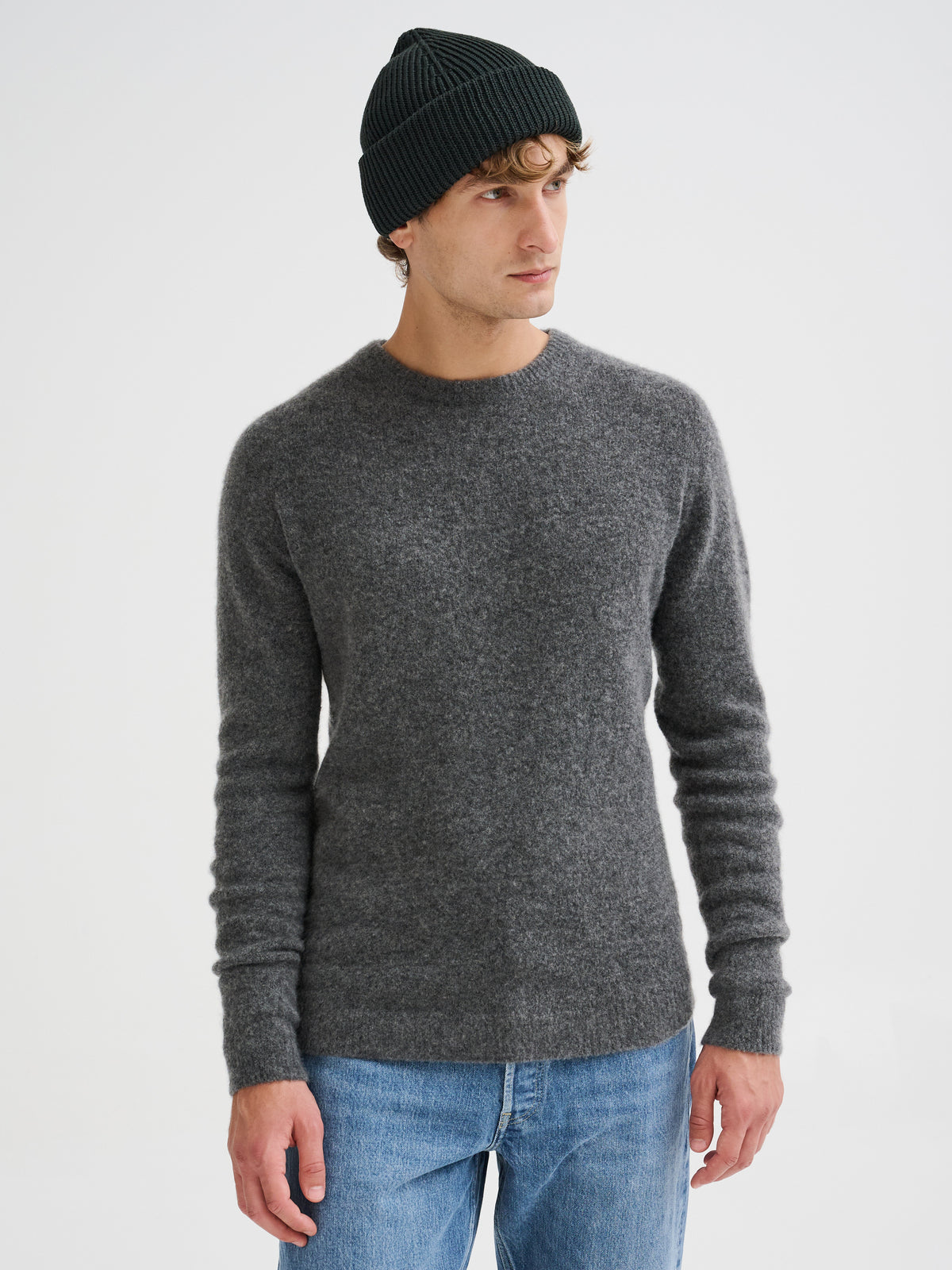 Merino wool beanie