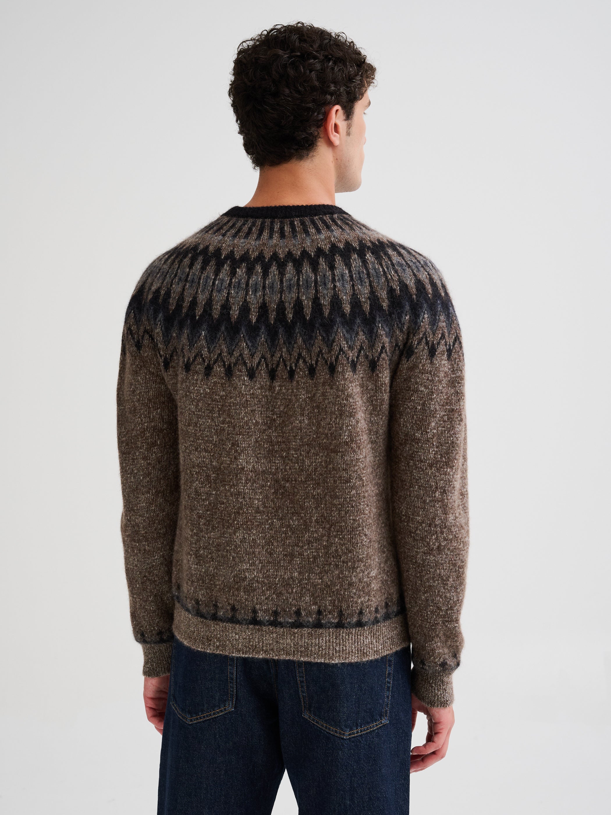 Nordic jacquard sweater