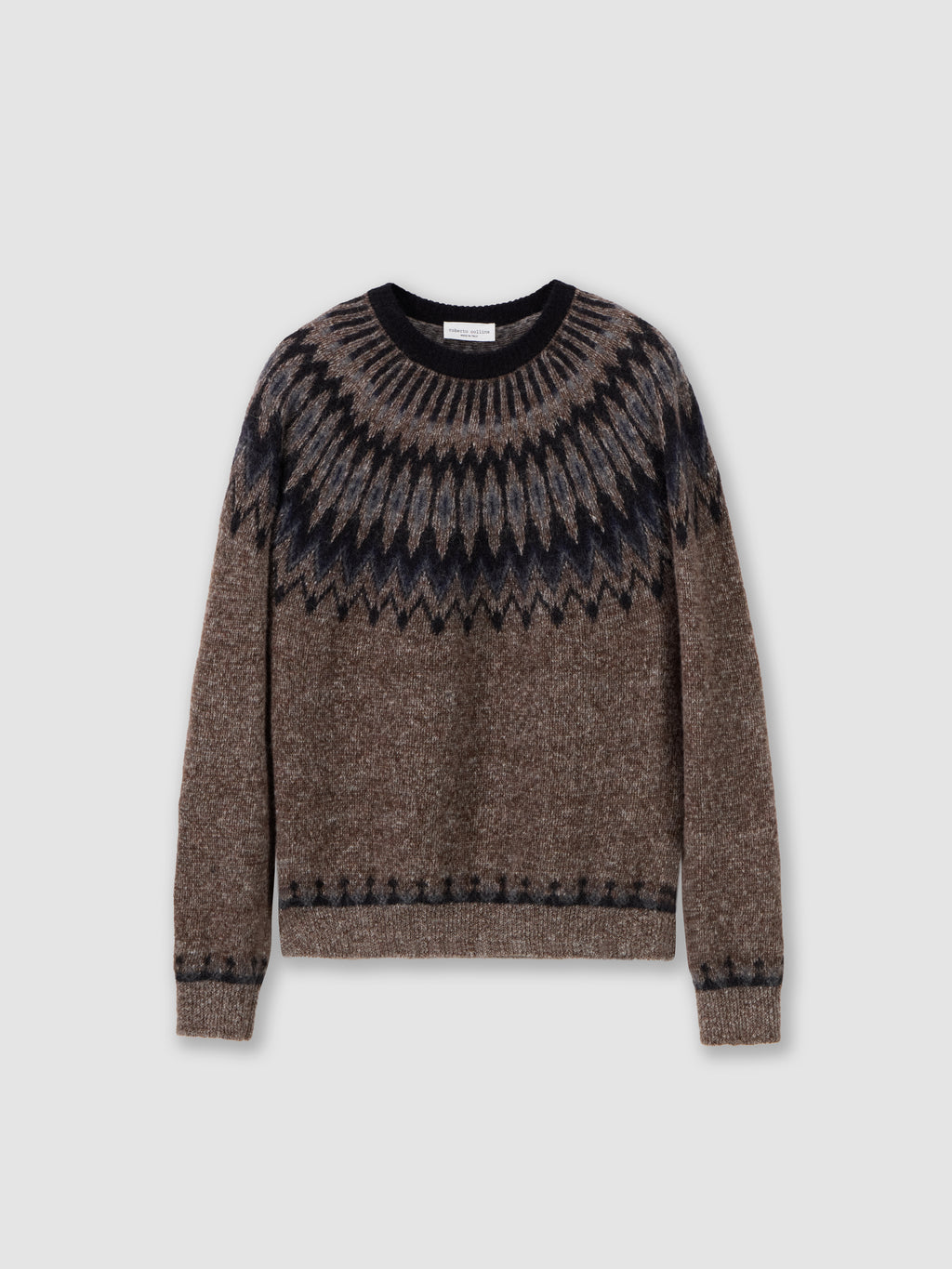 Nordic jacquard sweater