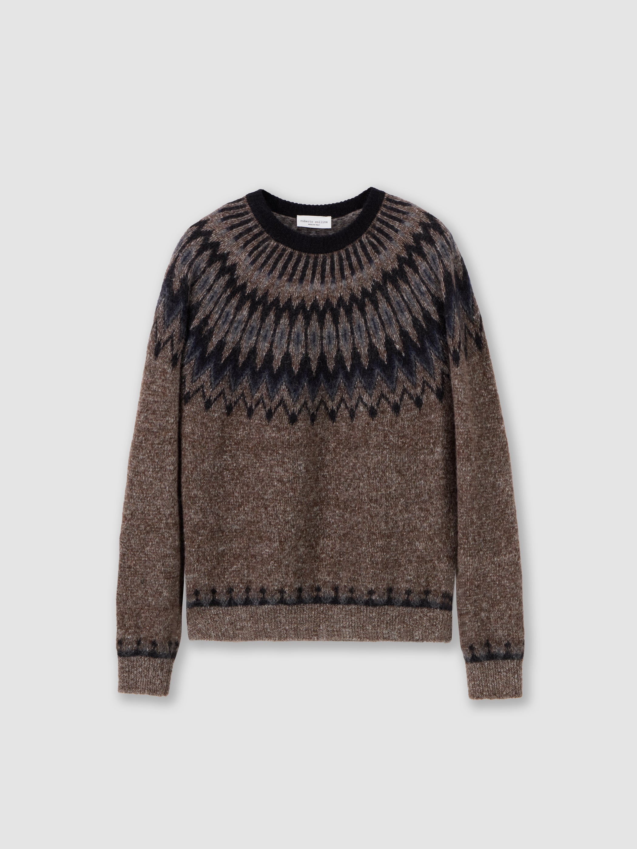 Nordic jacquard sweater