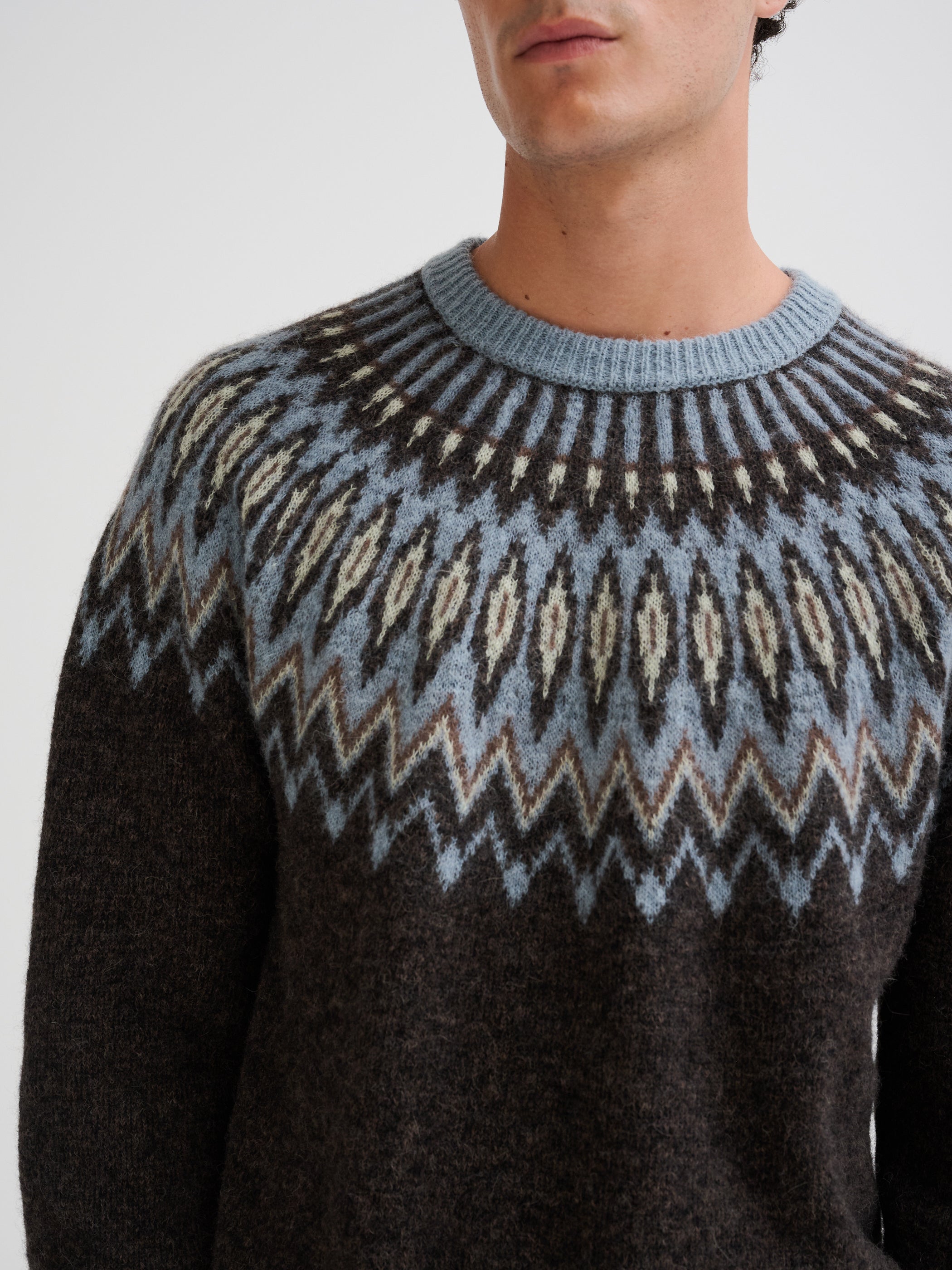 Nordic jacquard sweater