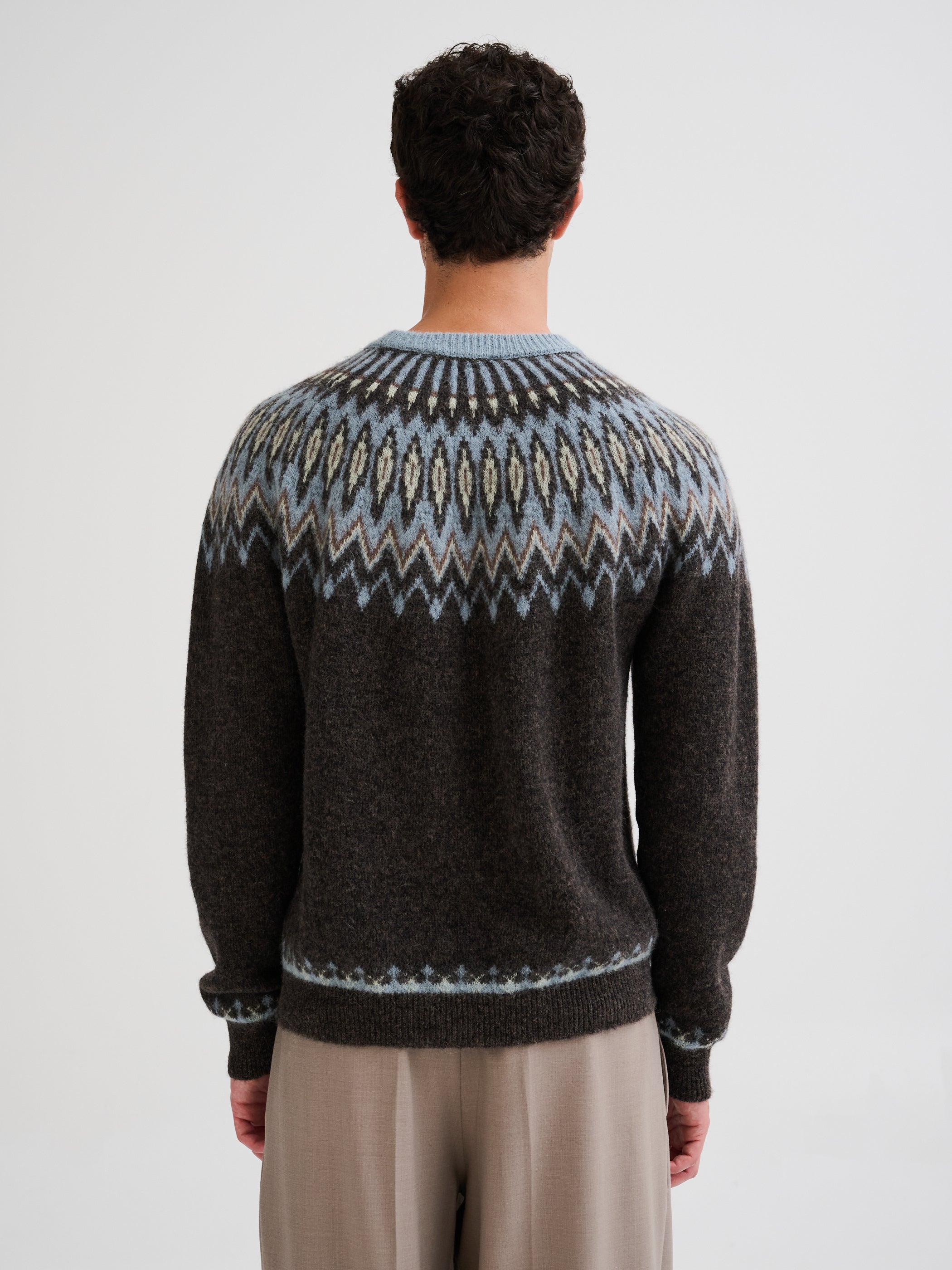 Nordic jacquard sweater