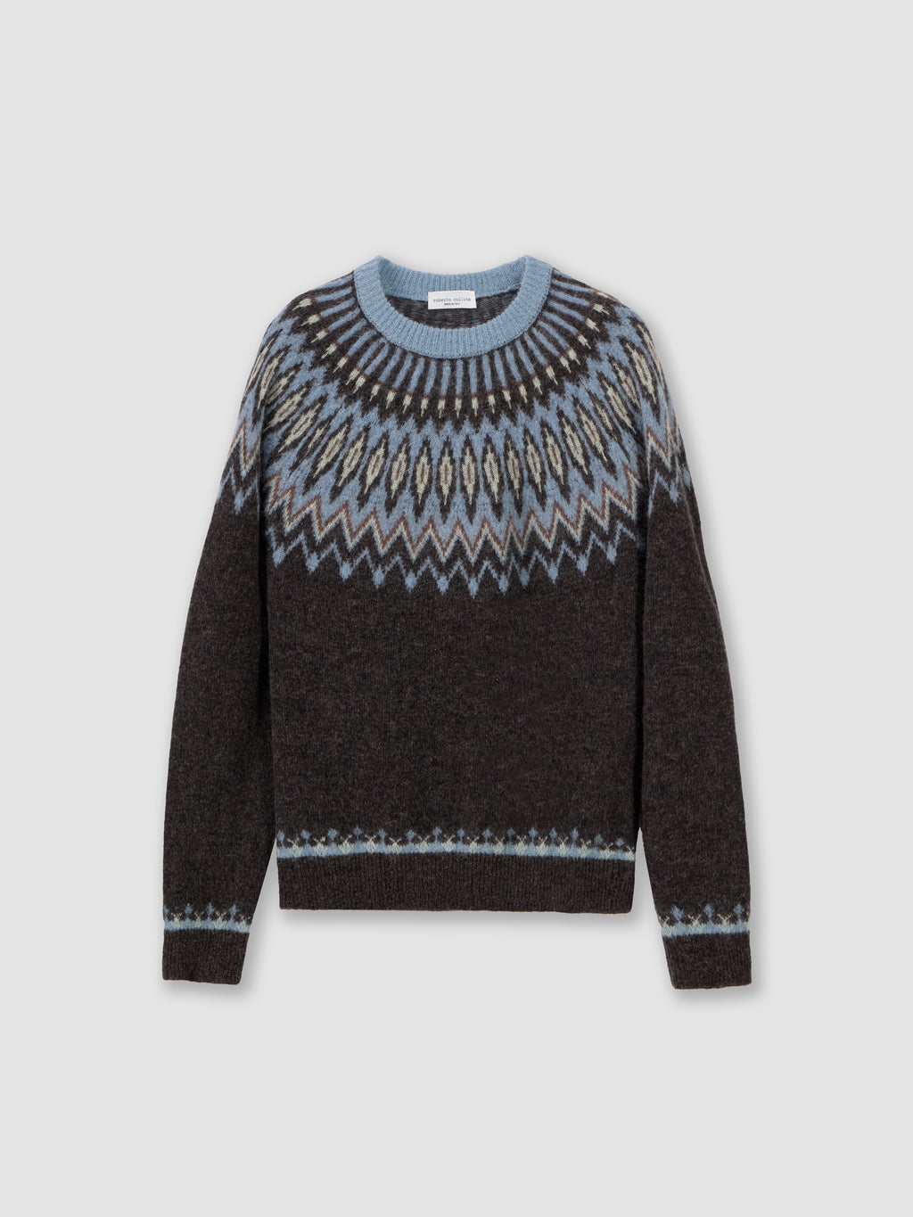 Nordic jacquard sweater