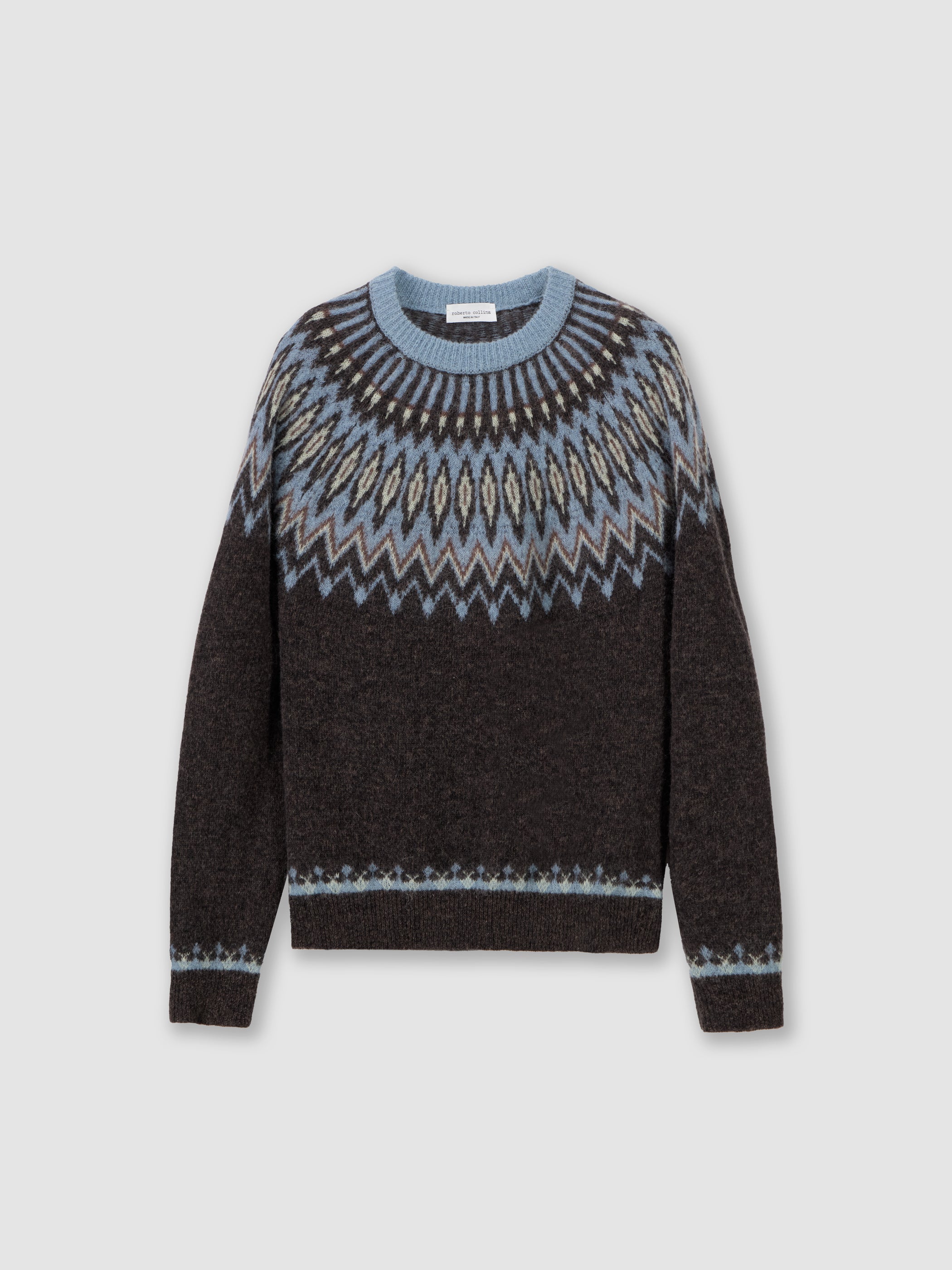 Nordic jacquard sweater