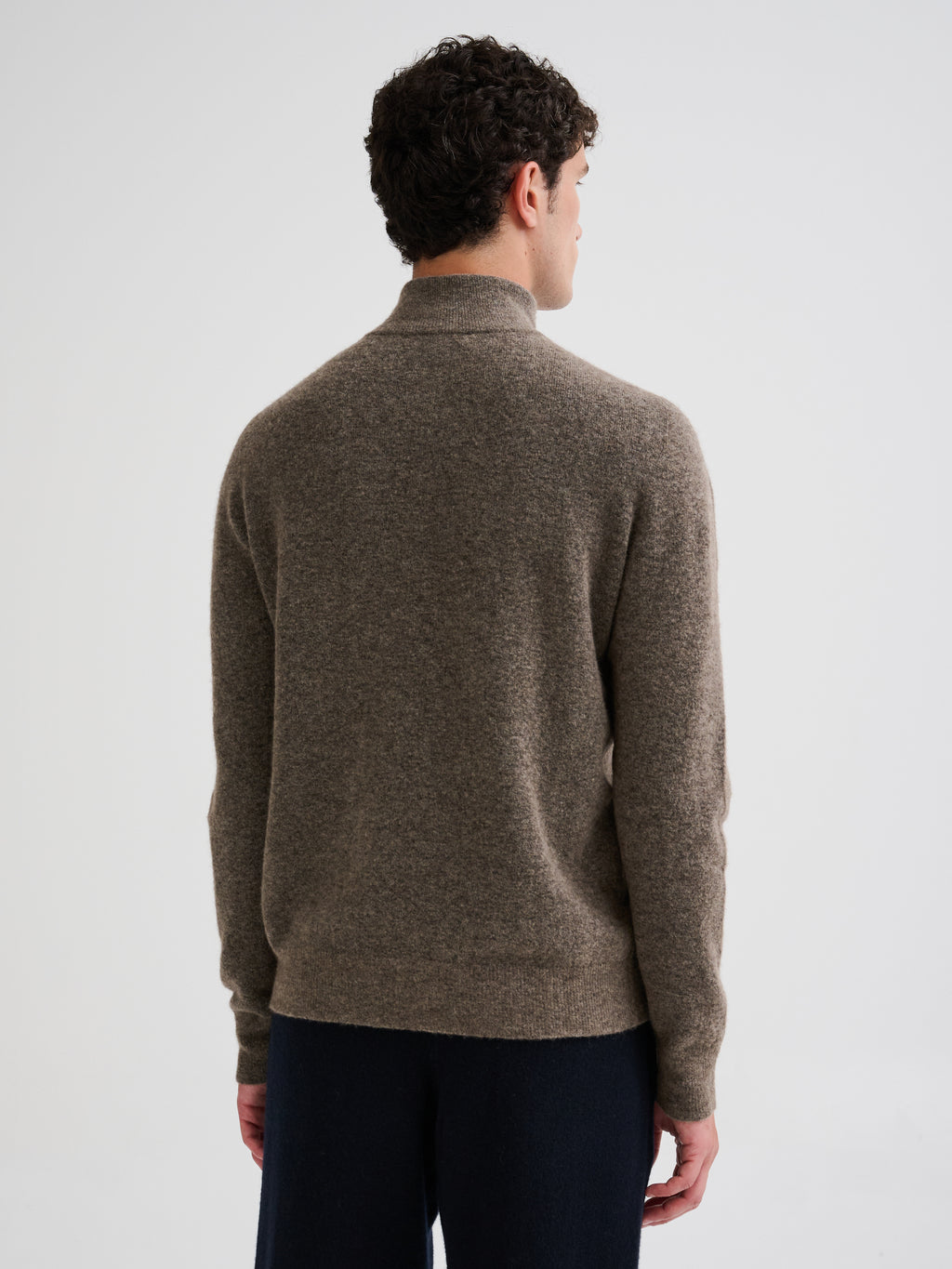 Half-zip sweater