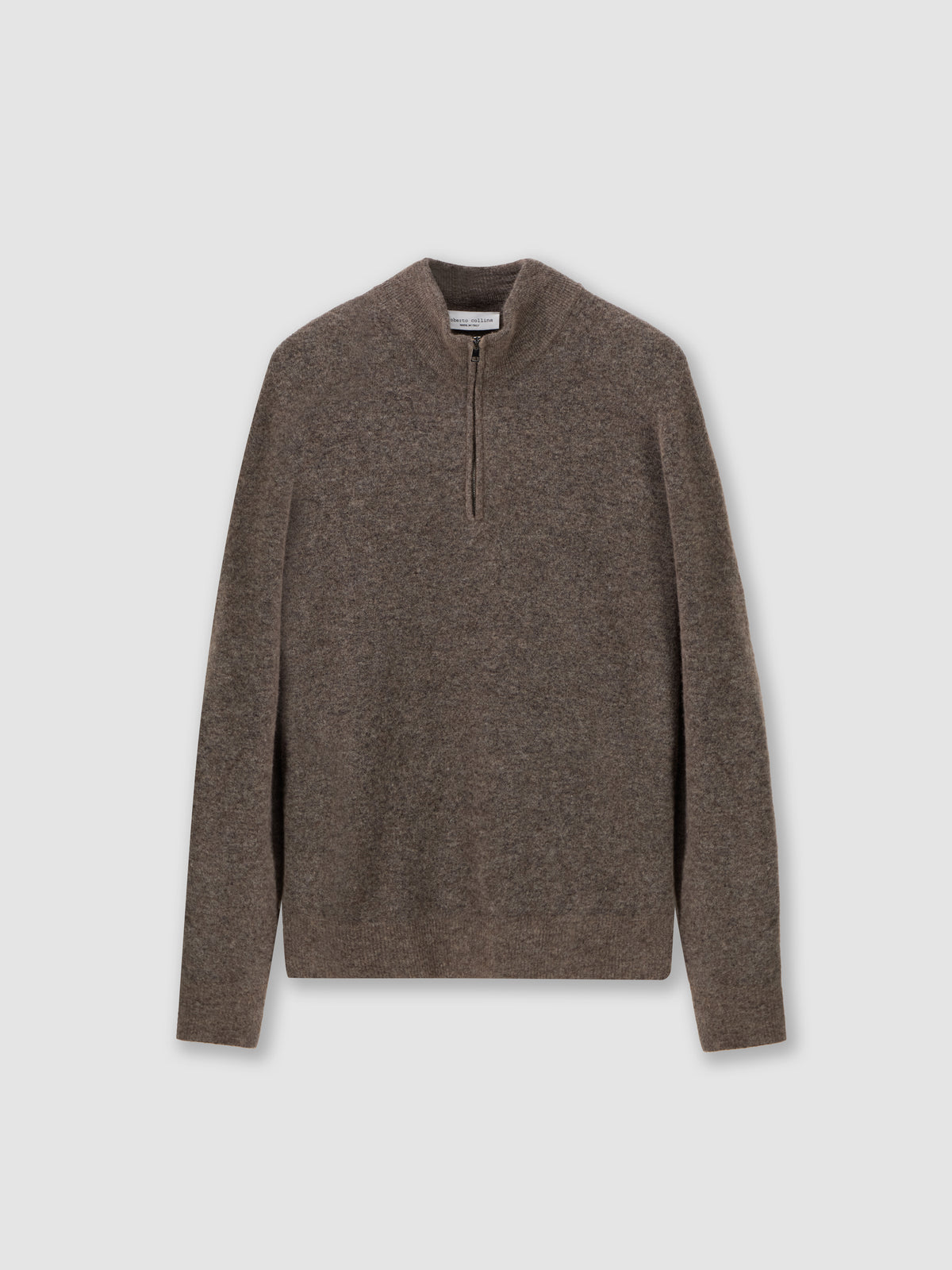 Half-zip sweater