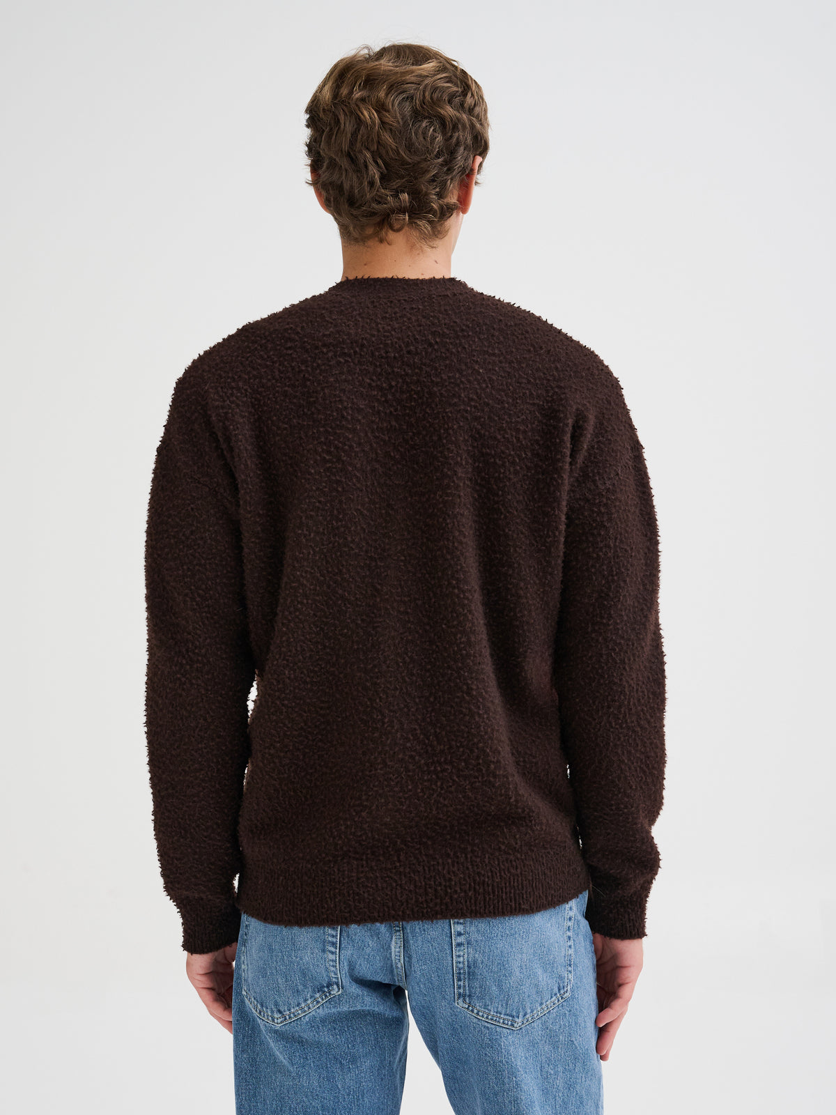 Oversized Casentino cardigan