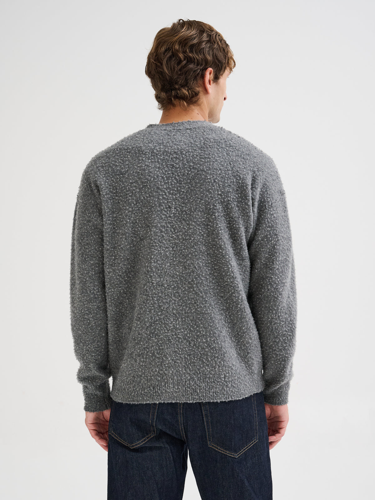 Oversized Casentino cardigan