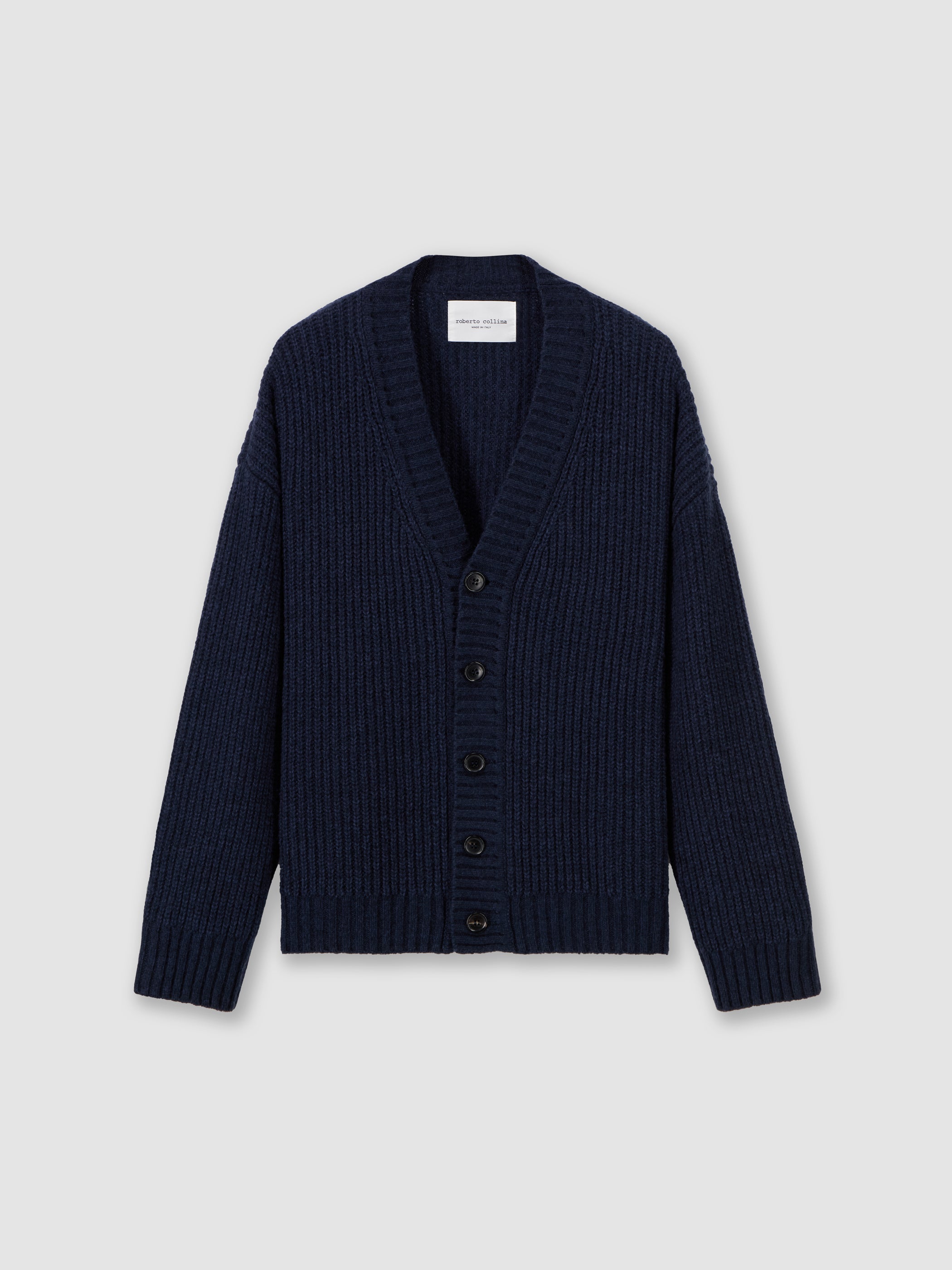 Ribbed cardigan