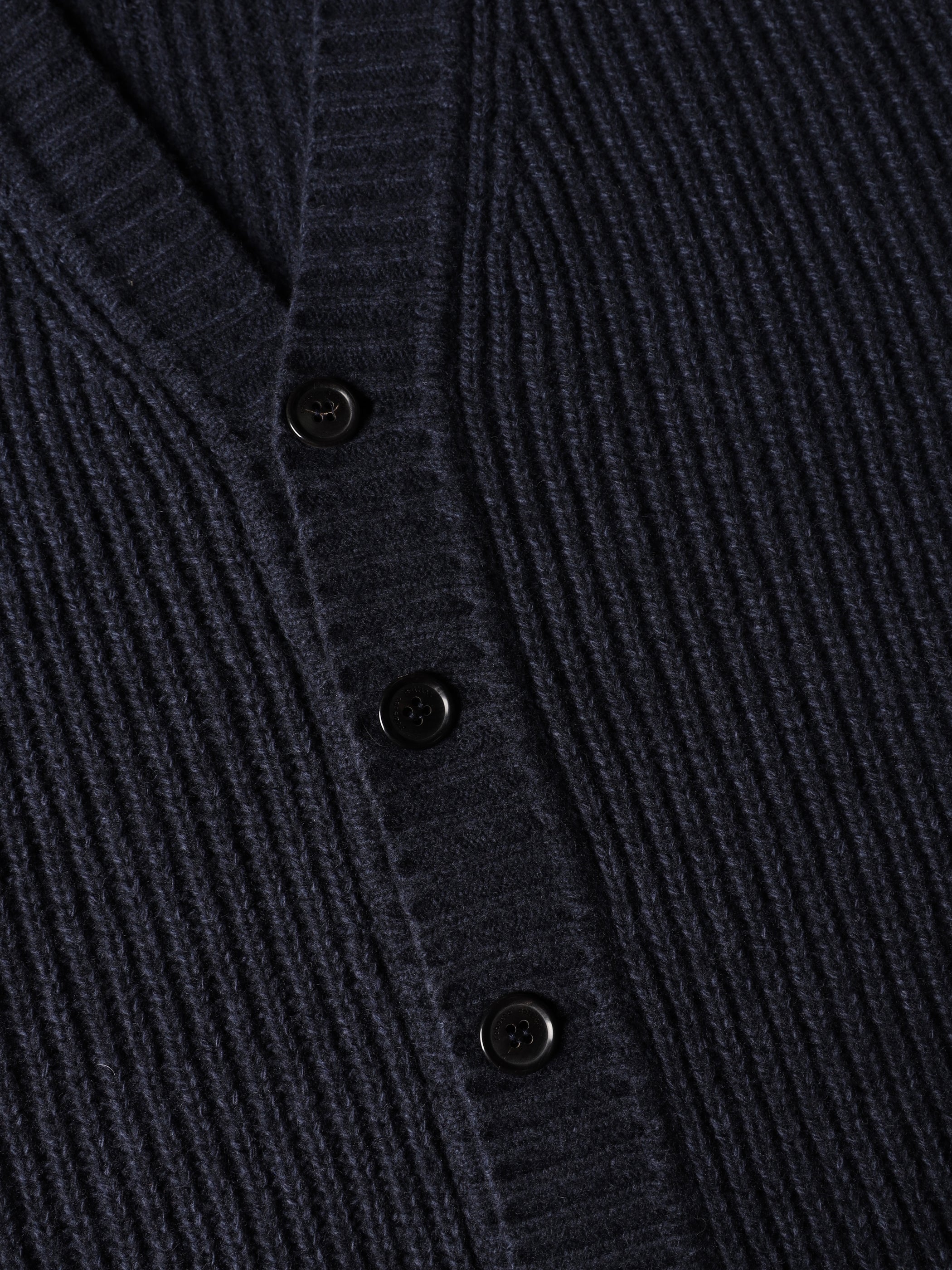 Ribbed cardigan