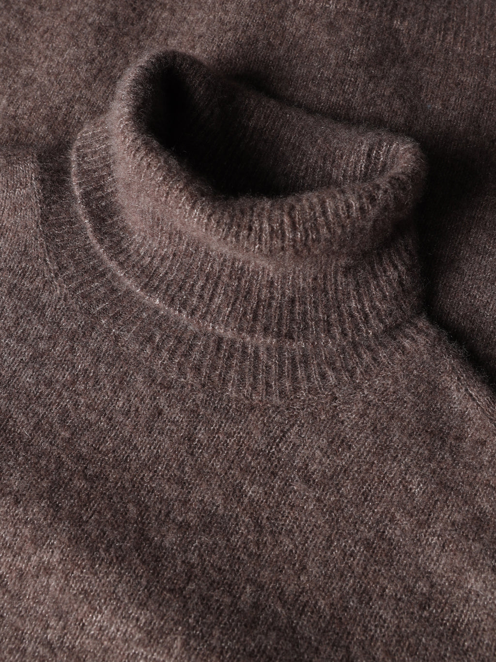 Cashmere and silk turtleneck