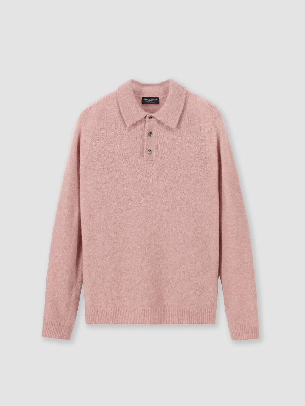 Cashmere and silk polo