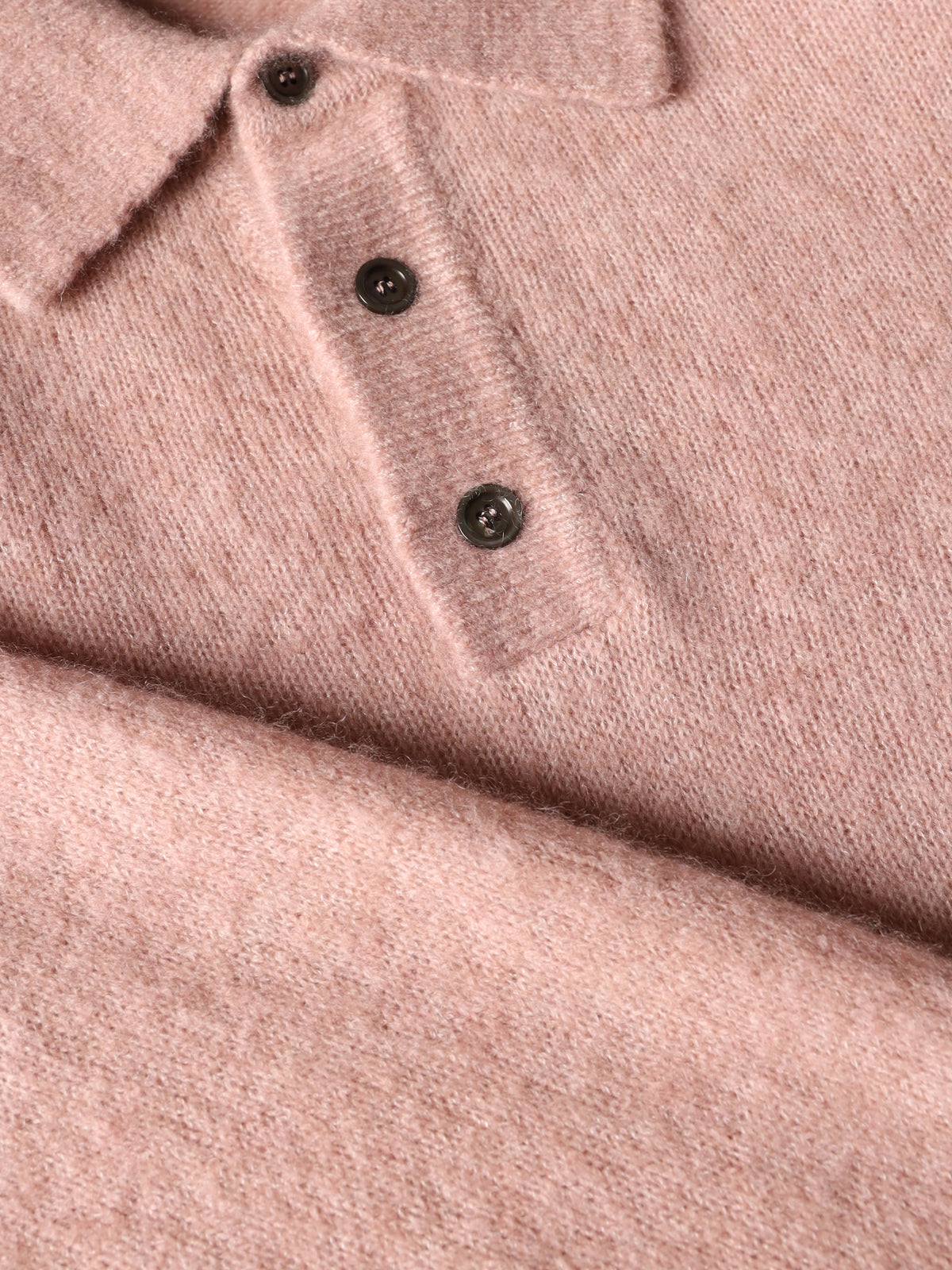Cashmere and silk polo