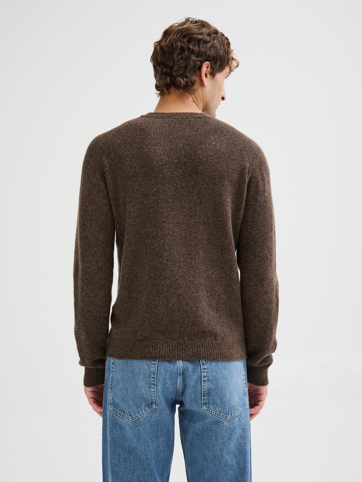 Camel wool sweater
