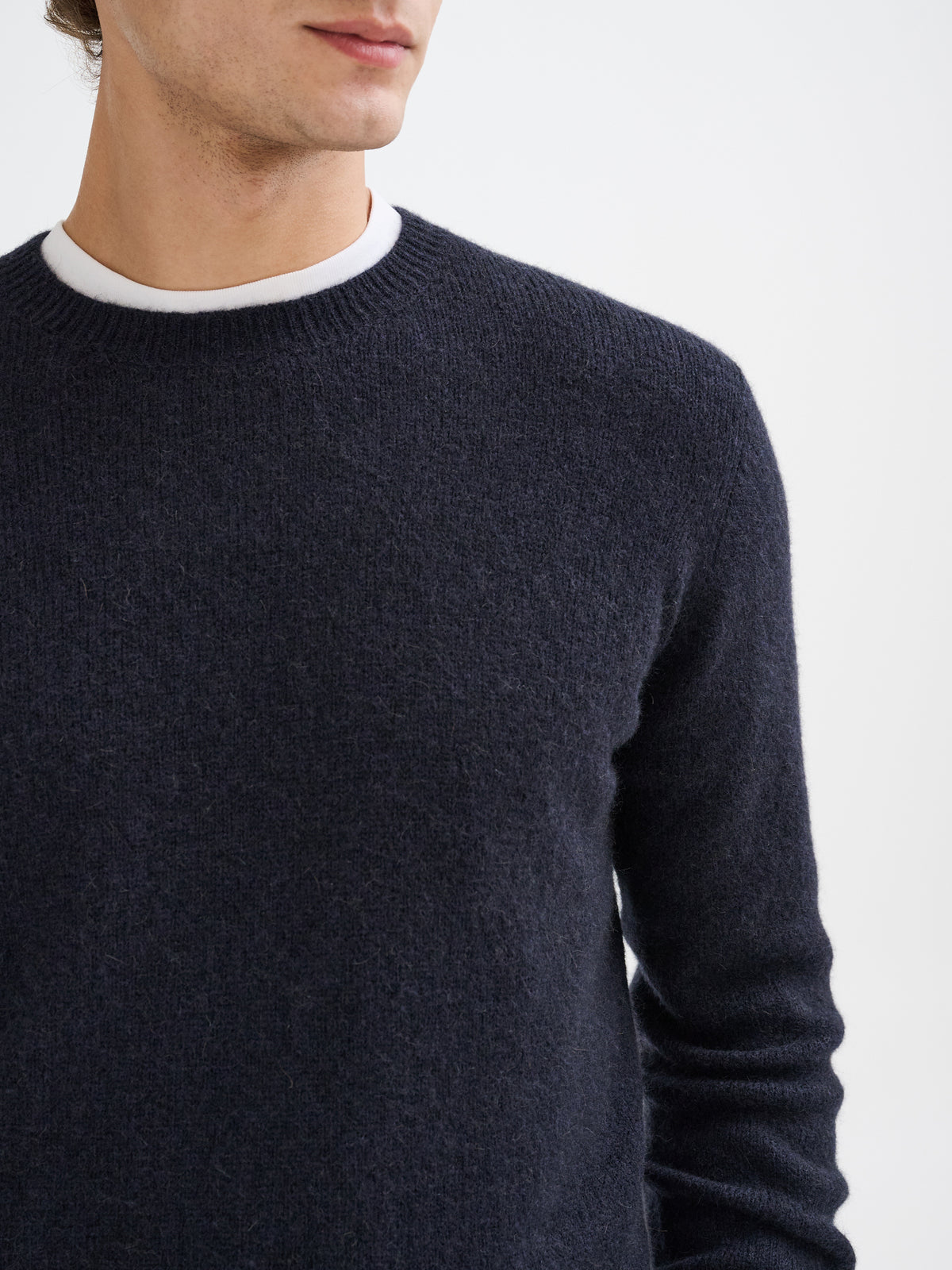Camel wool sweater
