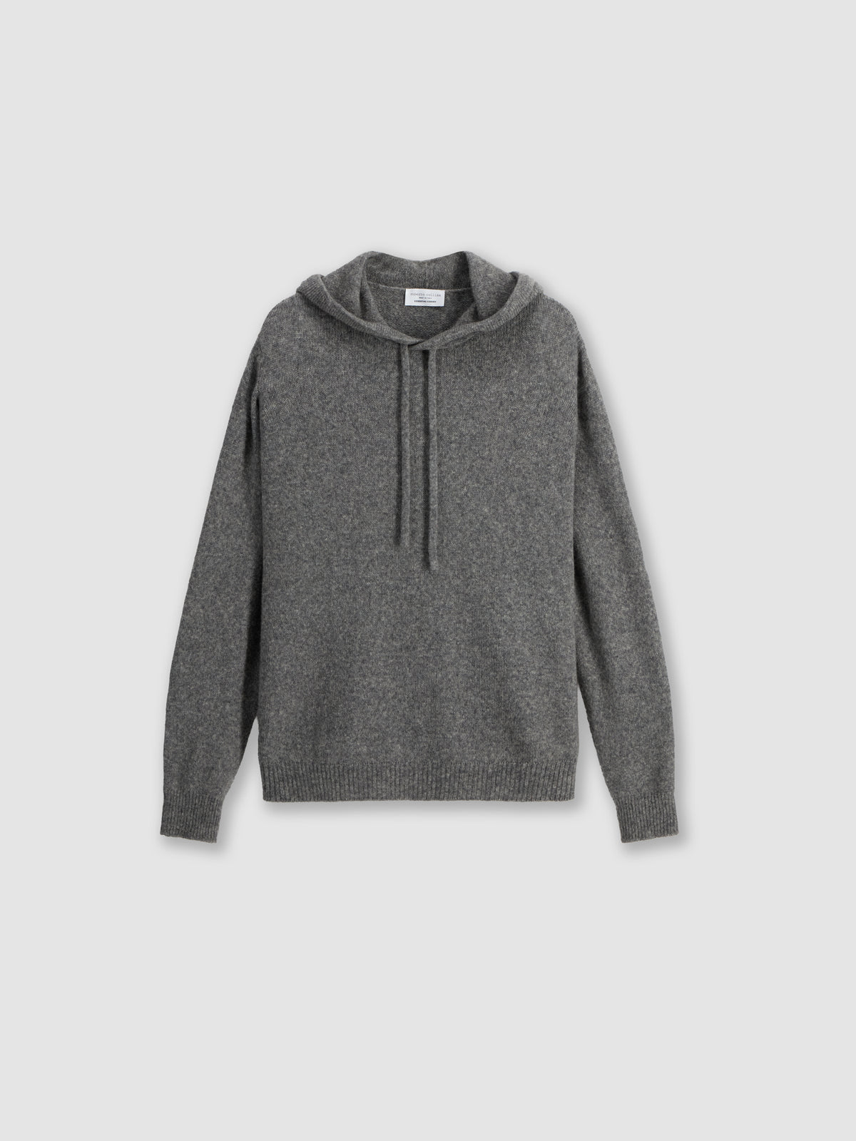 Camel wool hooded sweater