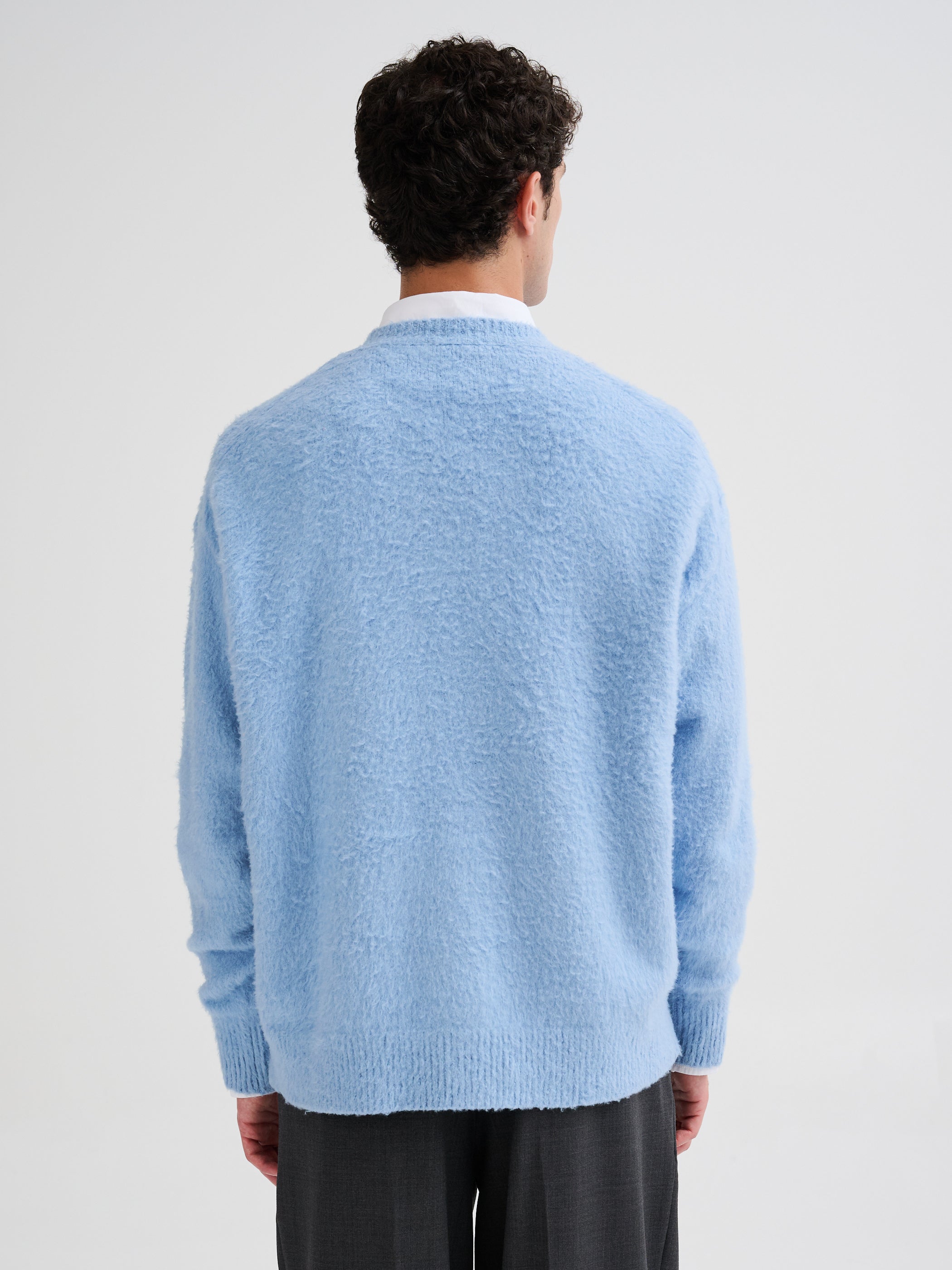 Oversized brushed sweater
