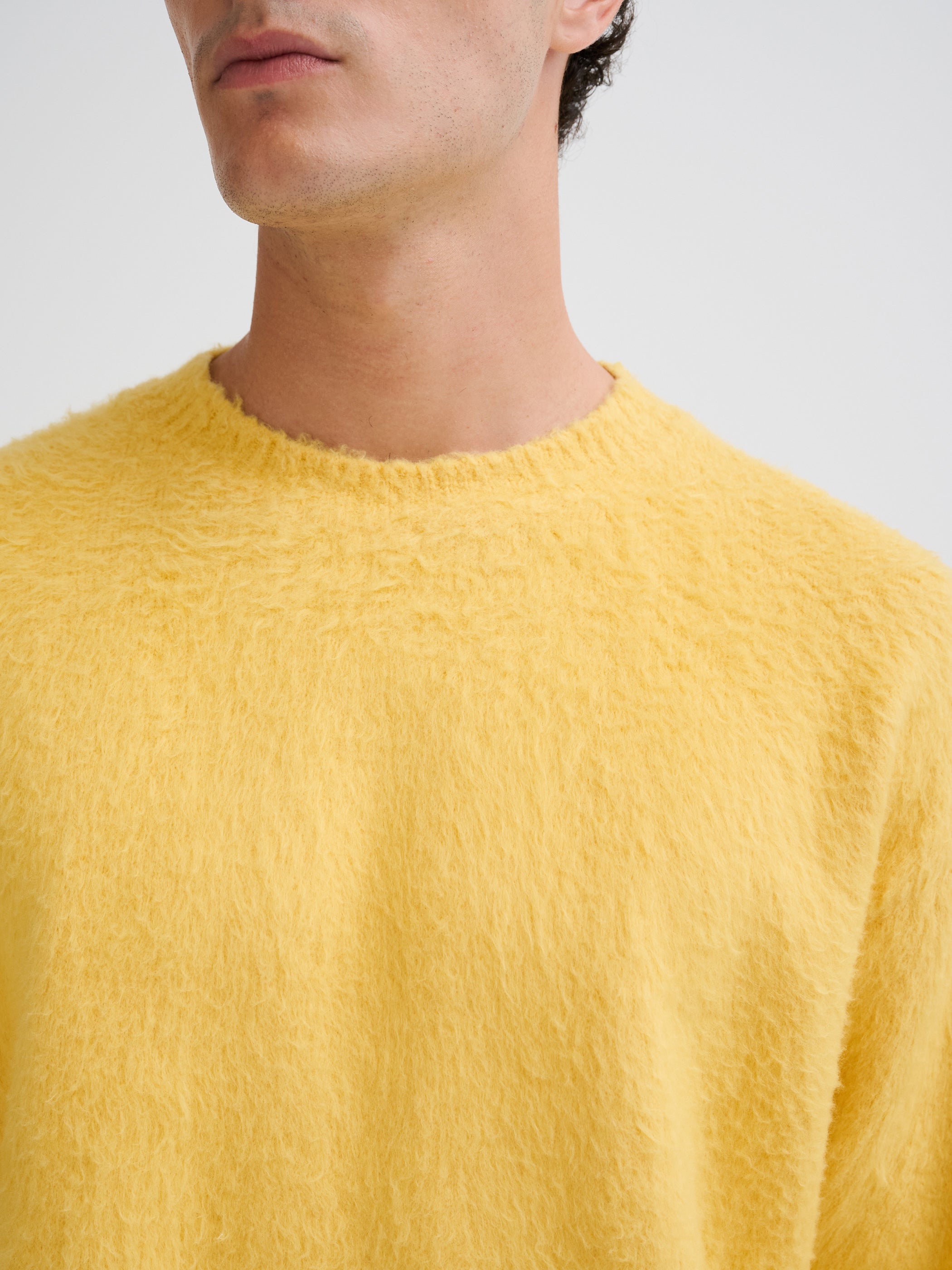 Oversized brushed sweater