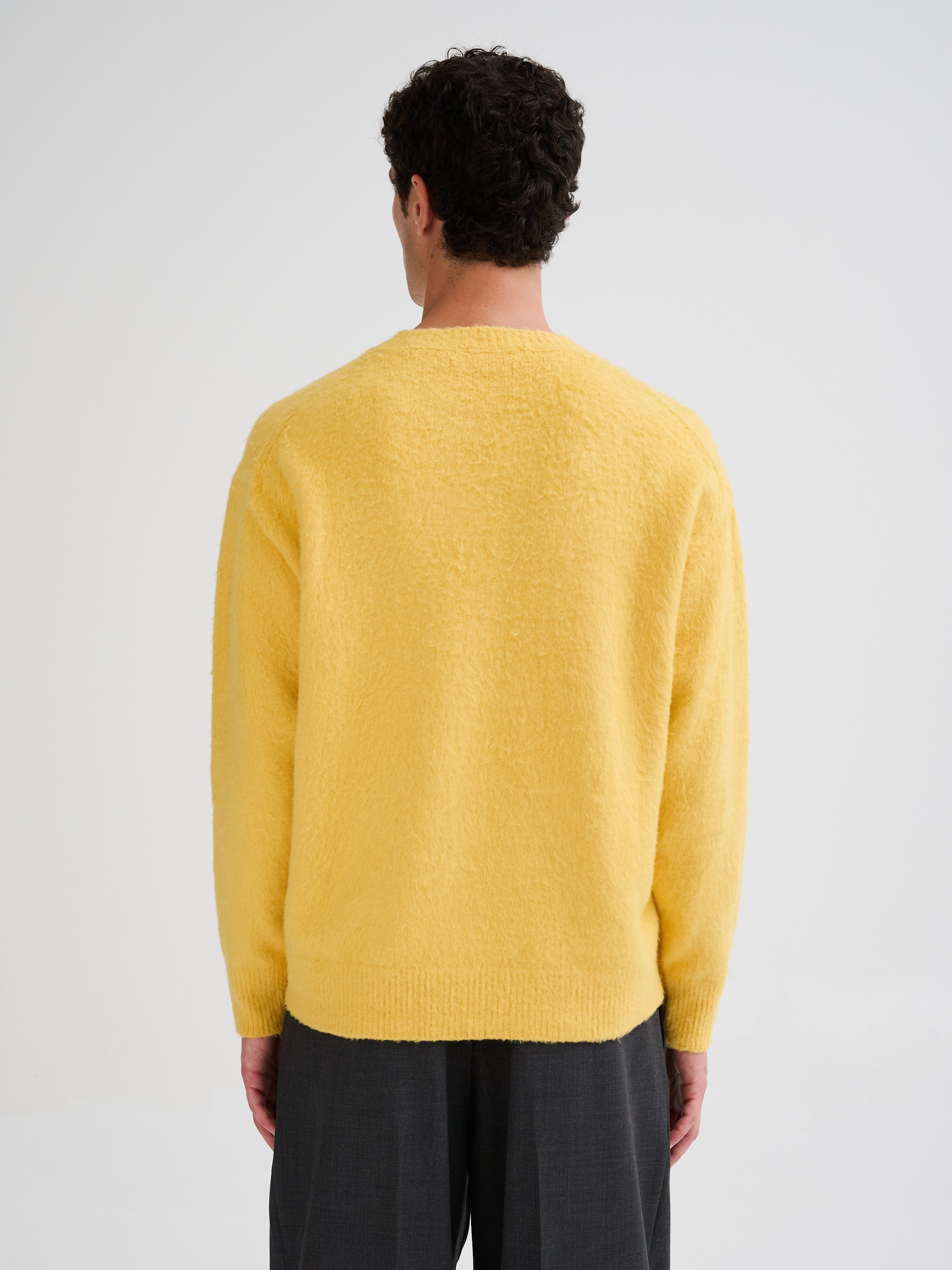 Oversized brushed sweater