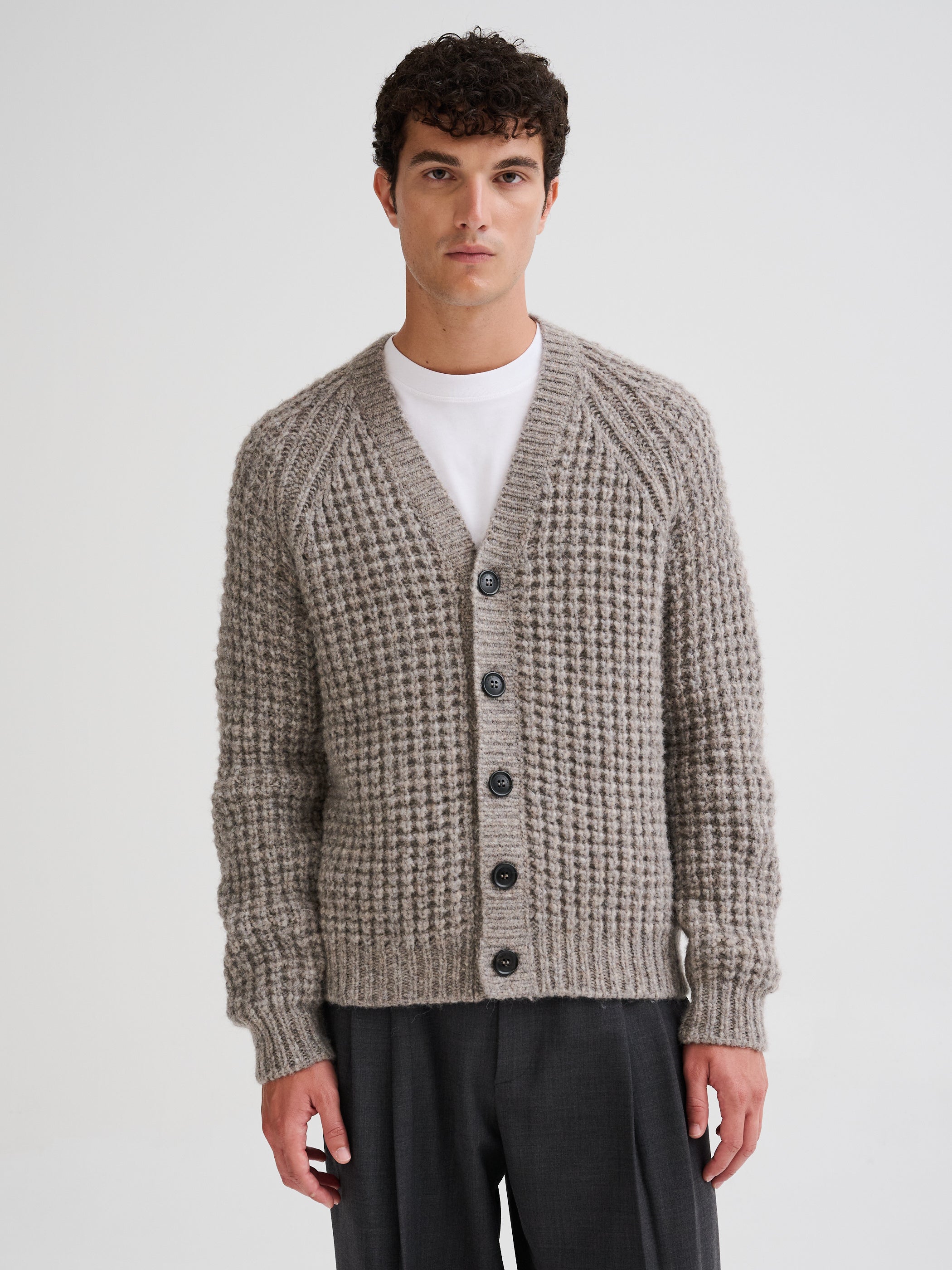 Alpaca cardigan