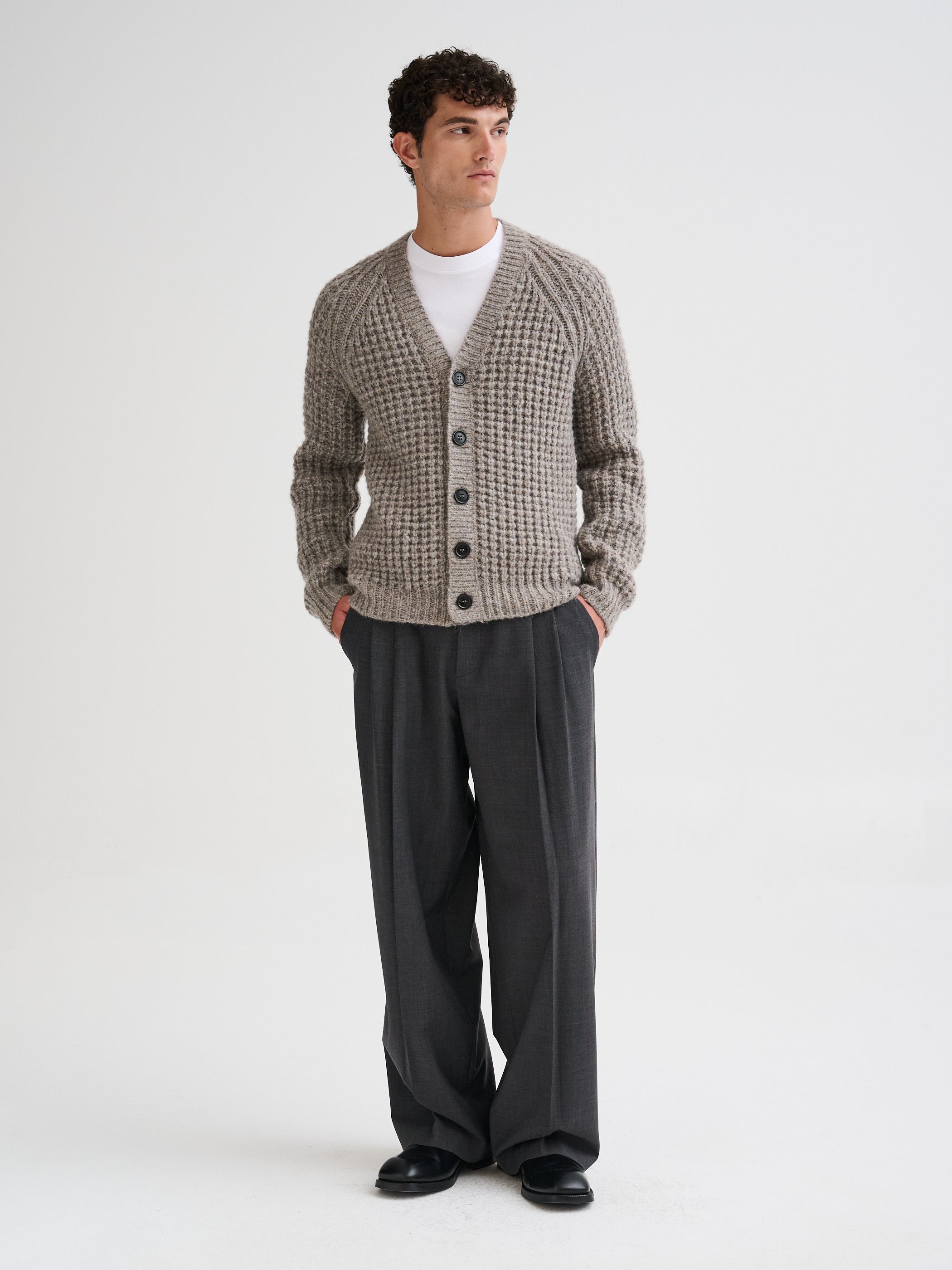 Alpaca cardigan