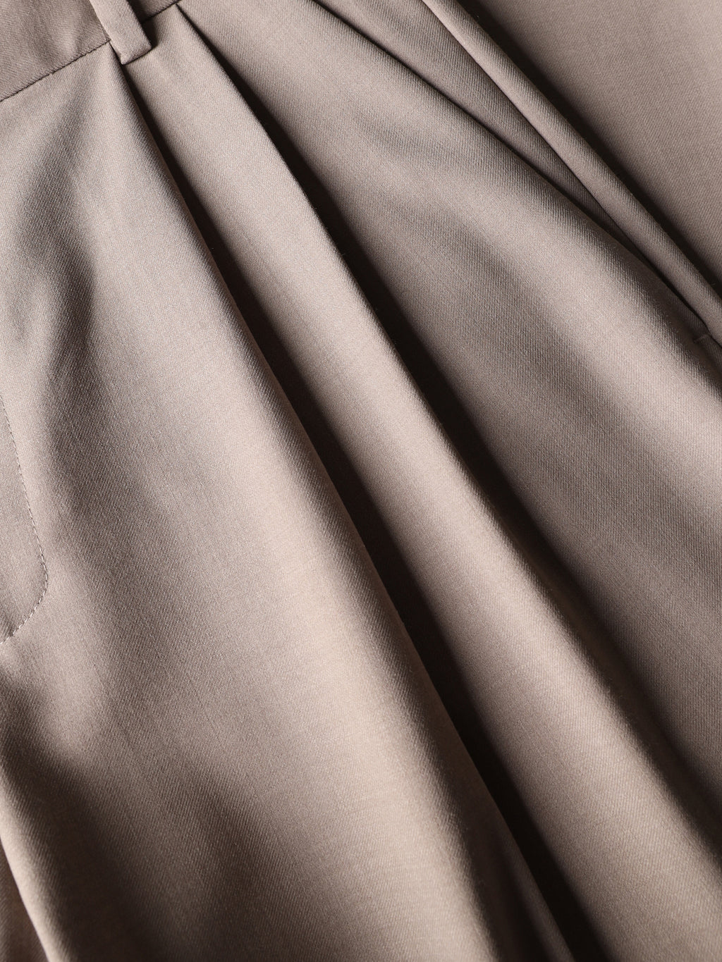 Tailored pleated trousers