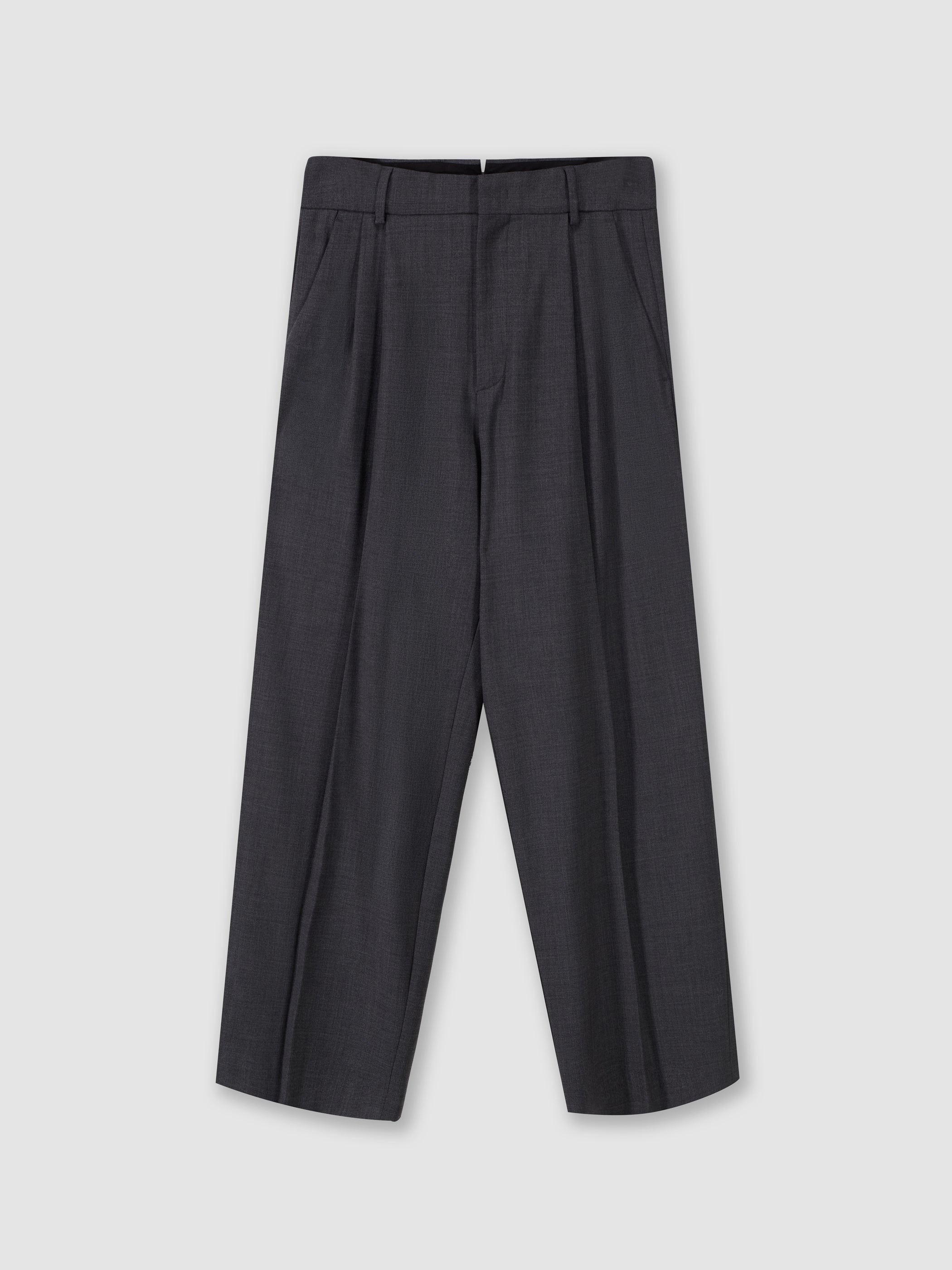 Tailored pleated trousers
