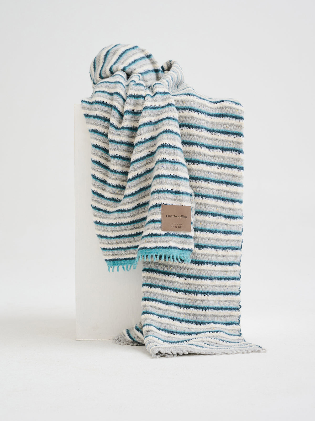 Multicolour Archive Yarn Blanket