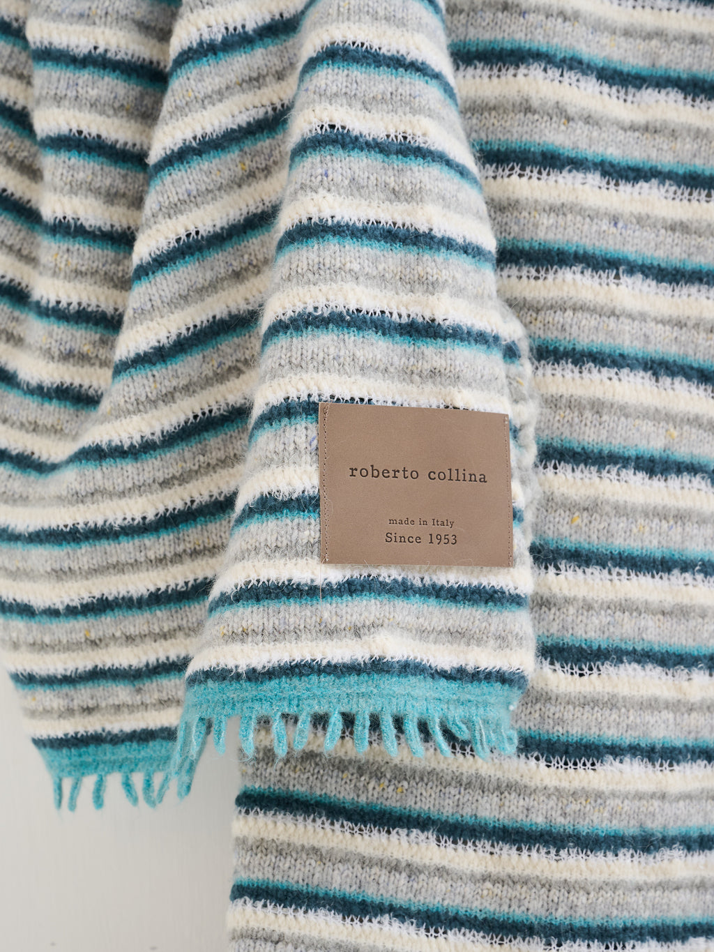 Multicolour Archive Yarn Blanket