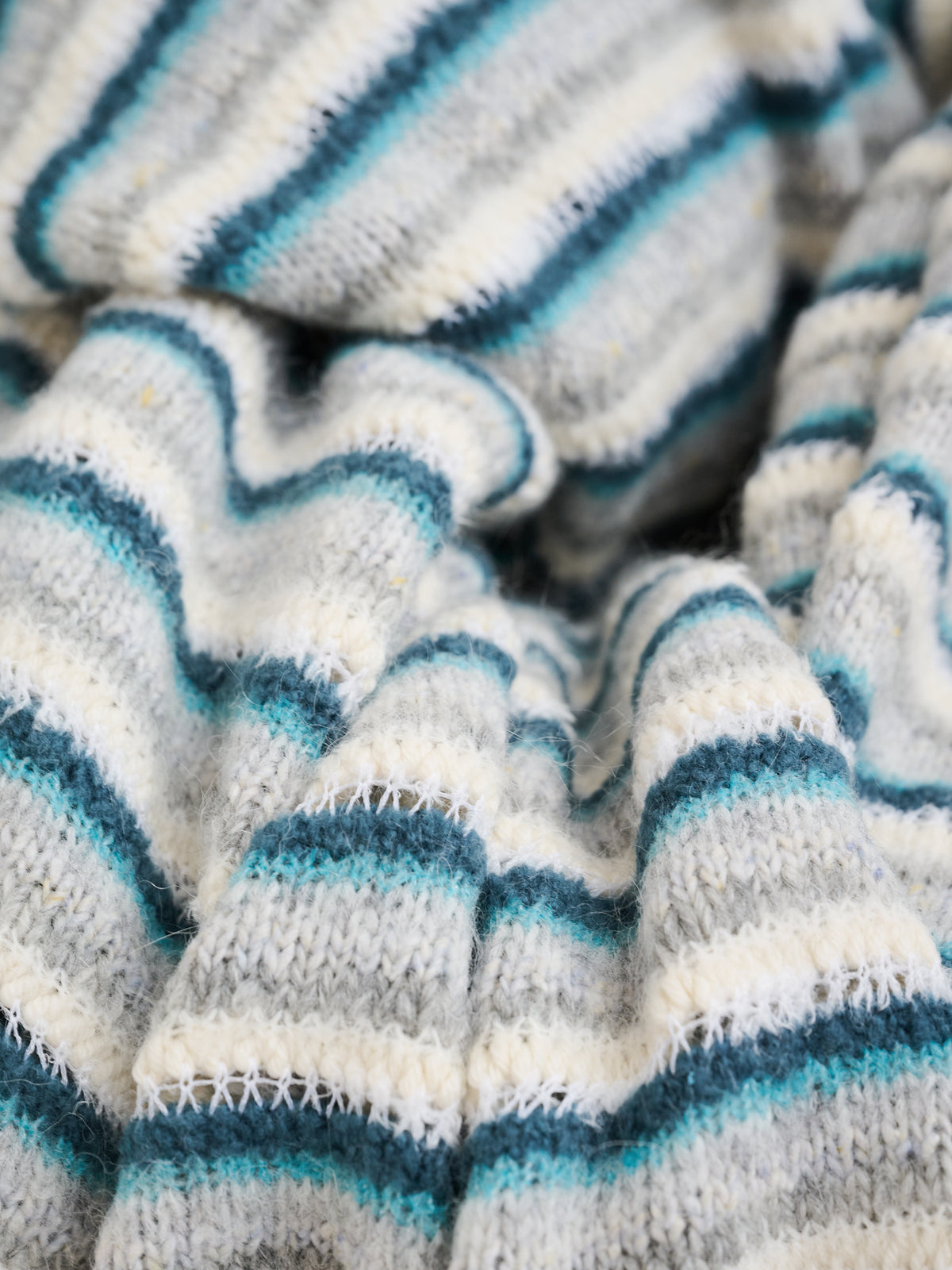 Multicolour Archive Yarn Blanket
