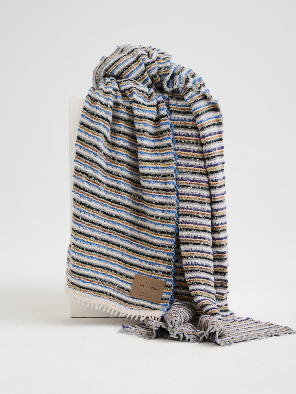 Multicolour Archive Yarn Blanket