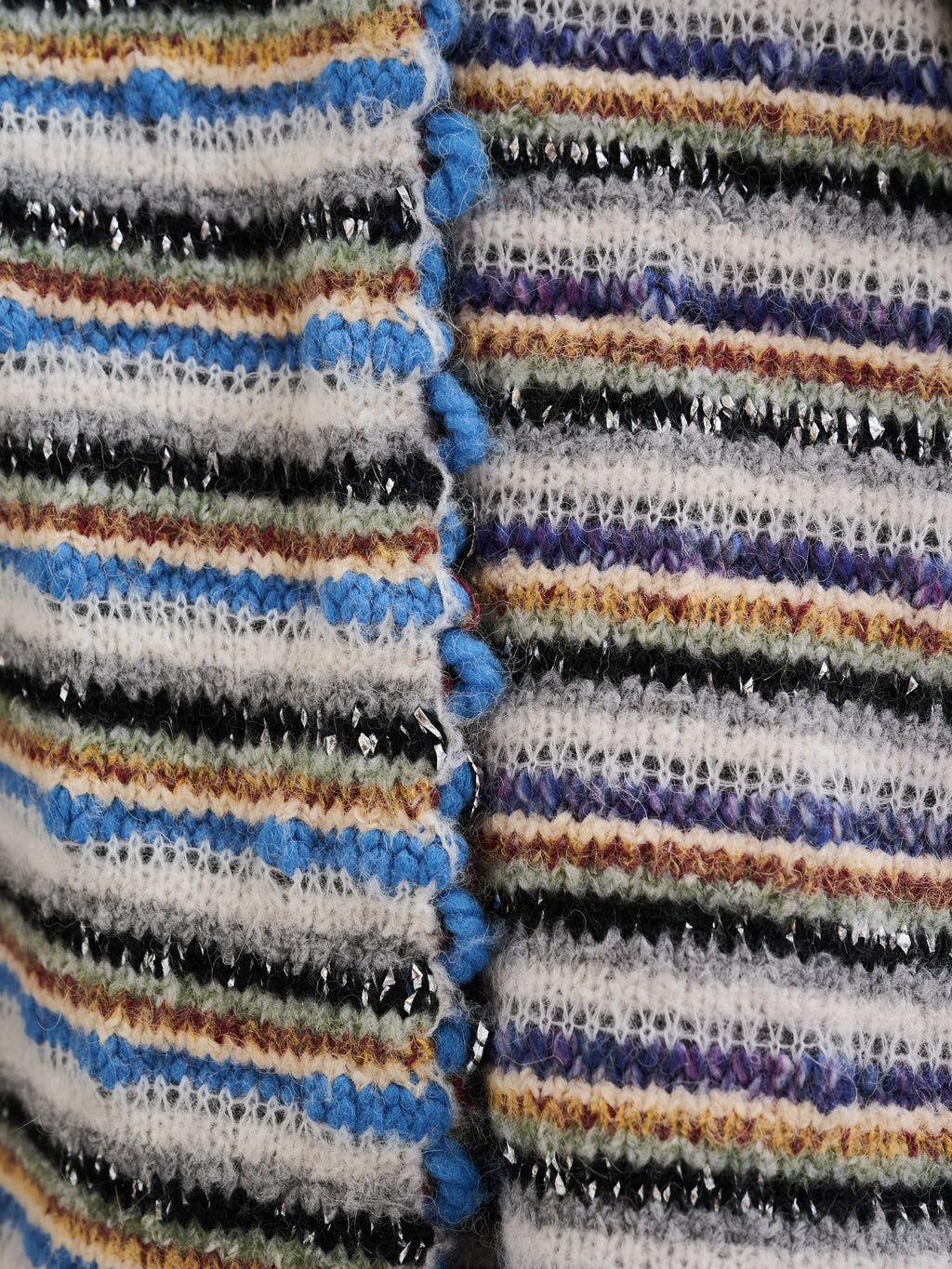 Multicolour Archive Yarn Blanket