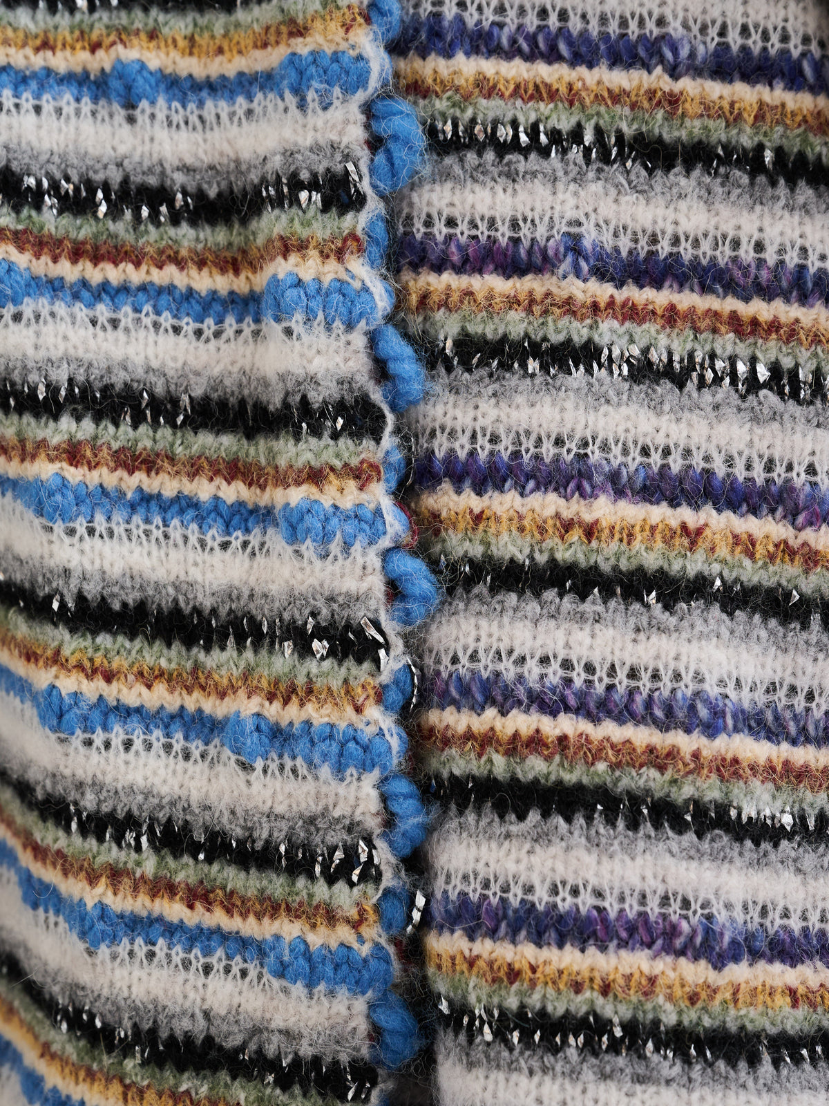 Multicolour Archive Yarn Blanket