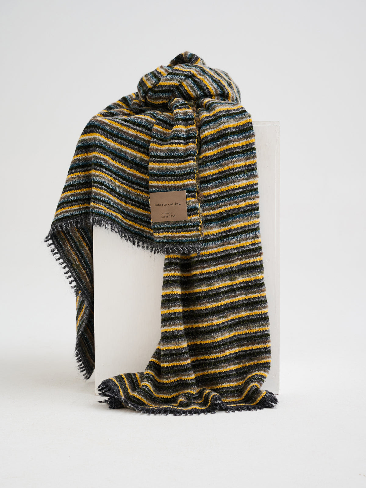 Multicolour Archive Yarn Blanket