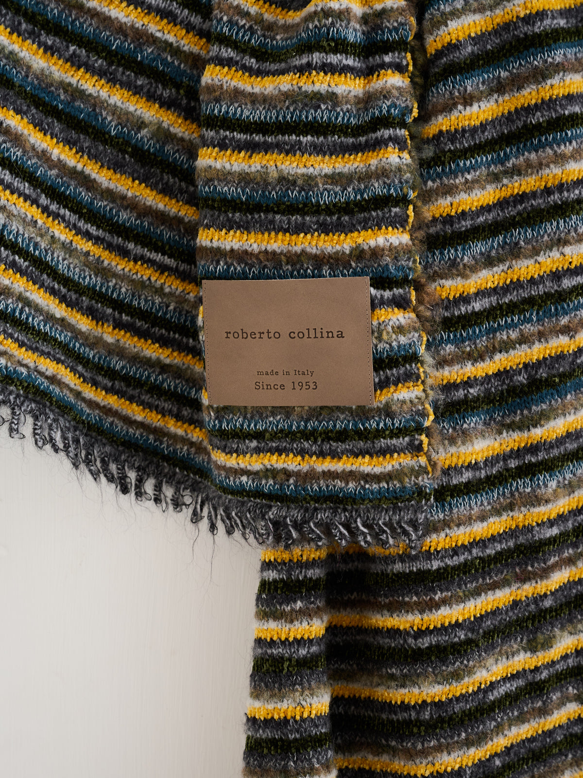 Multicolour Archive Yarn Blanket