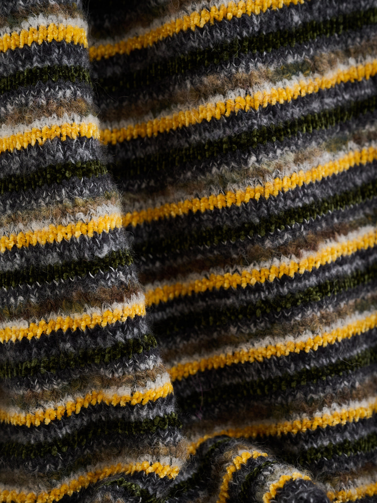 Multicolour Archive Yarn Blanket