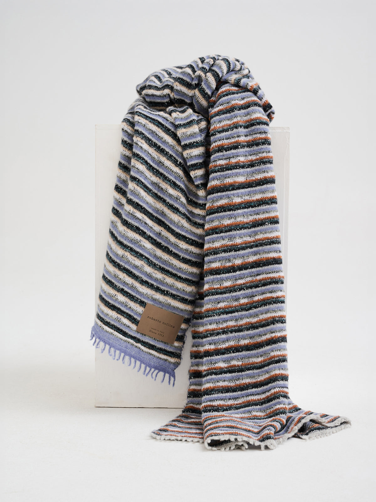 Multicolour Archive Yarn Blanket
