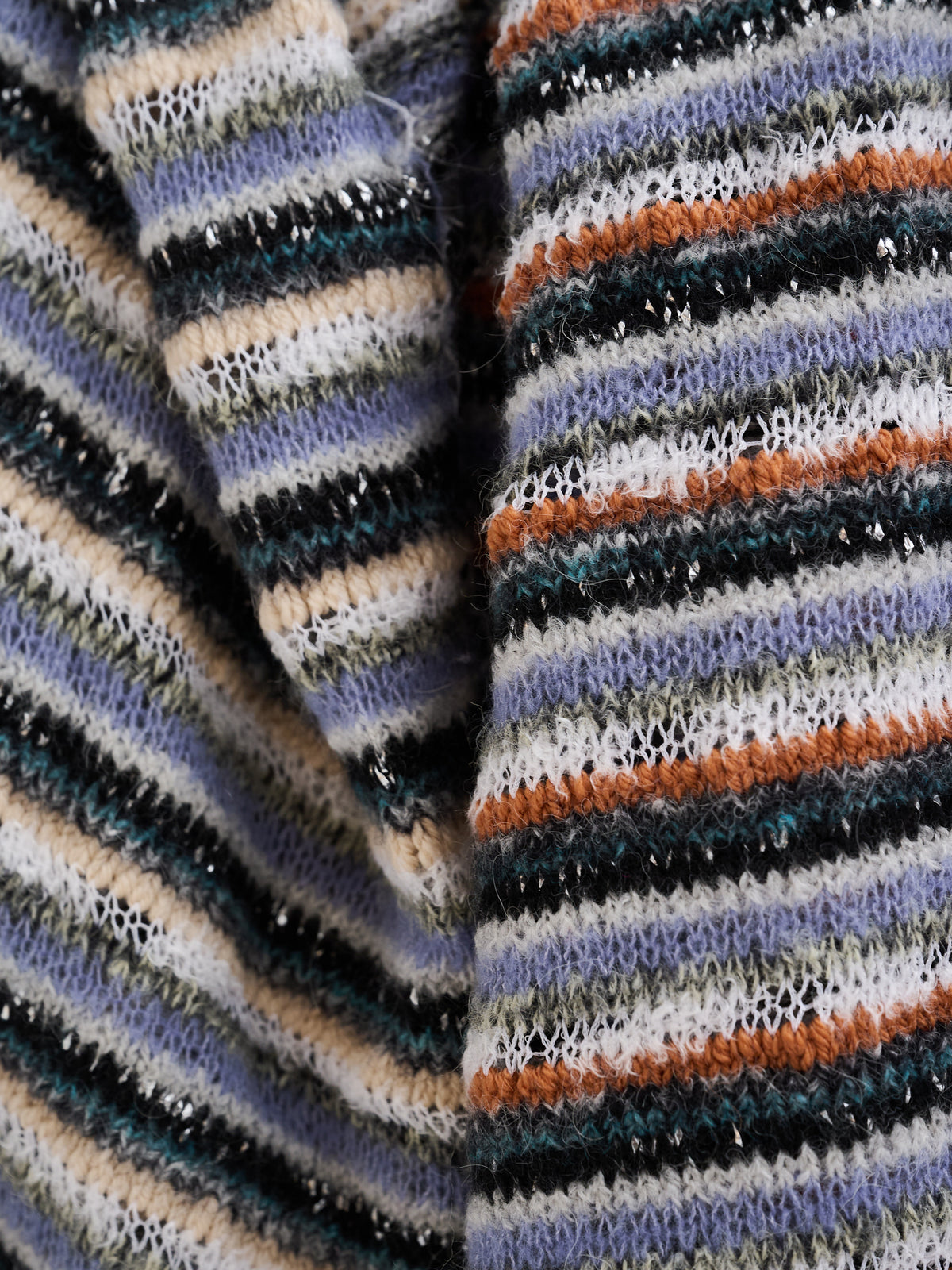 Multicolour Archive Yarn Blanket