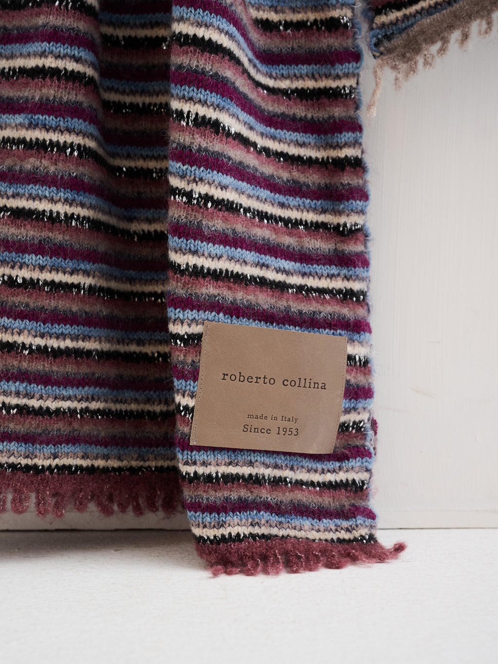 Multicolour Archive Yarn Blanket