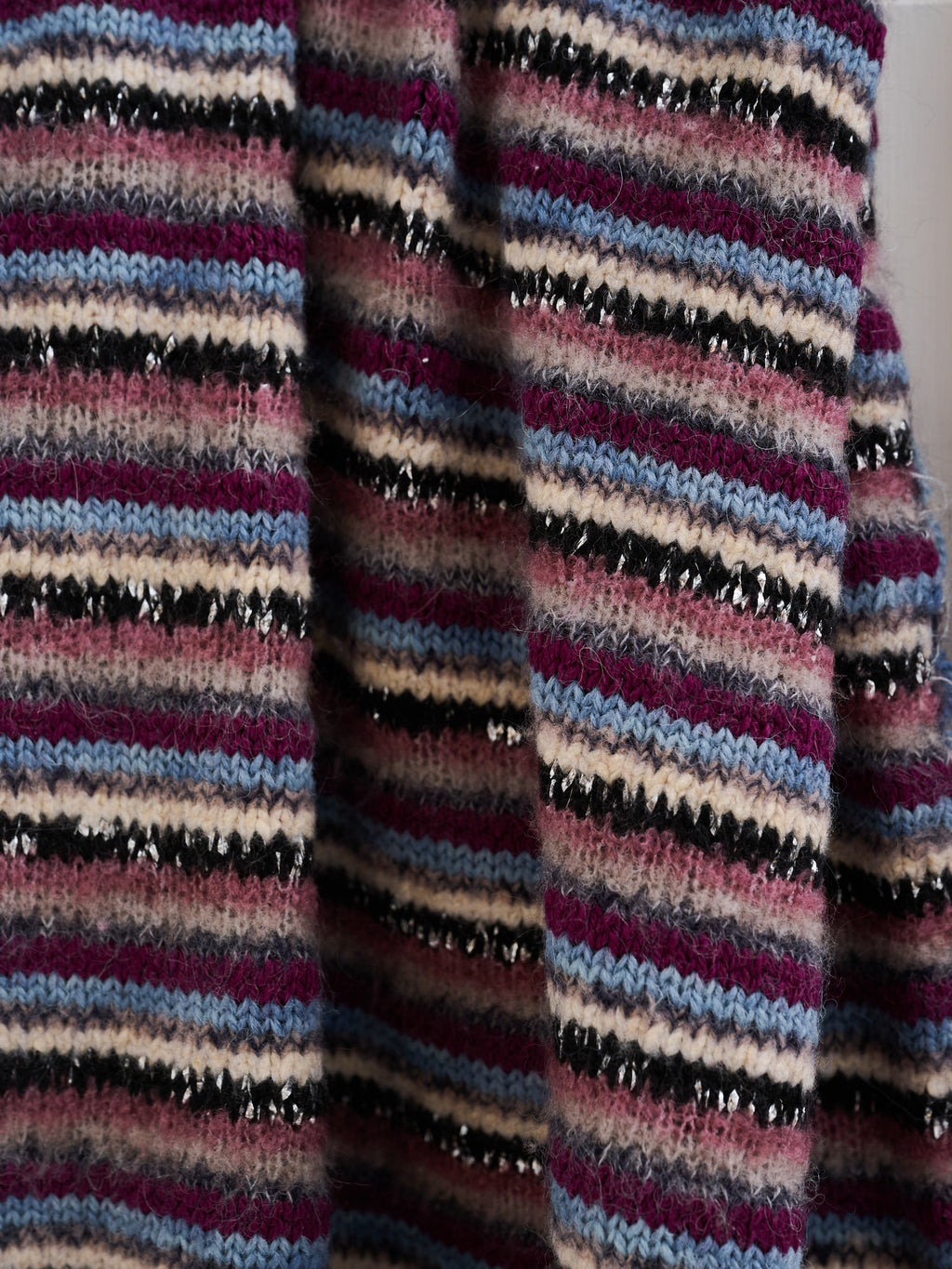 Multicolour Archive Yarn Blanket