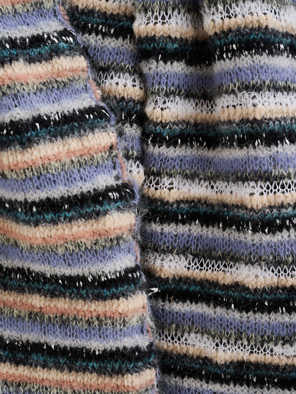 Multicolour Archive Yarn Blanket