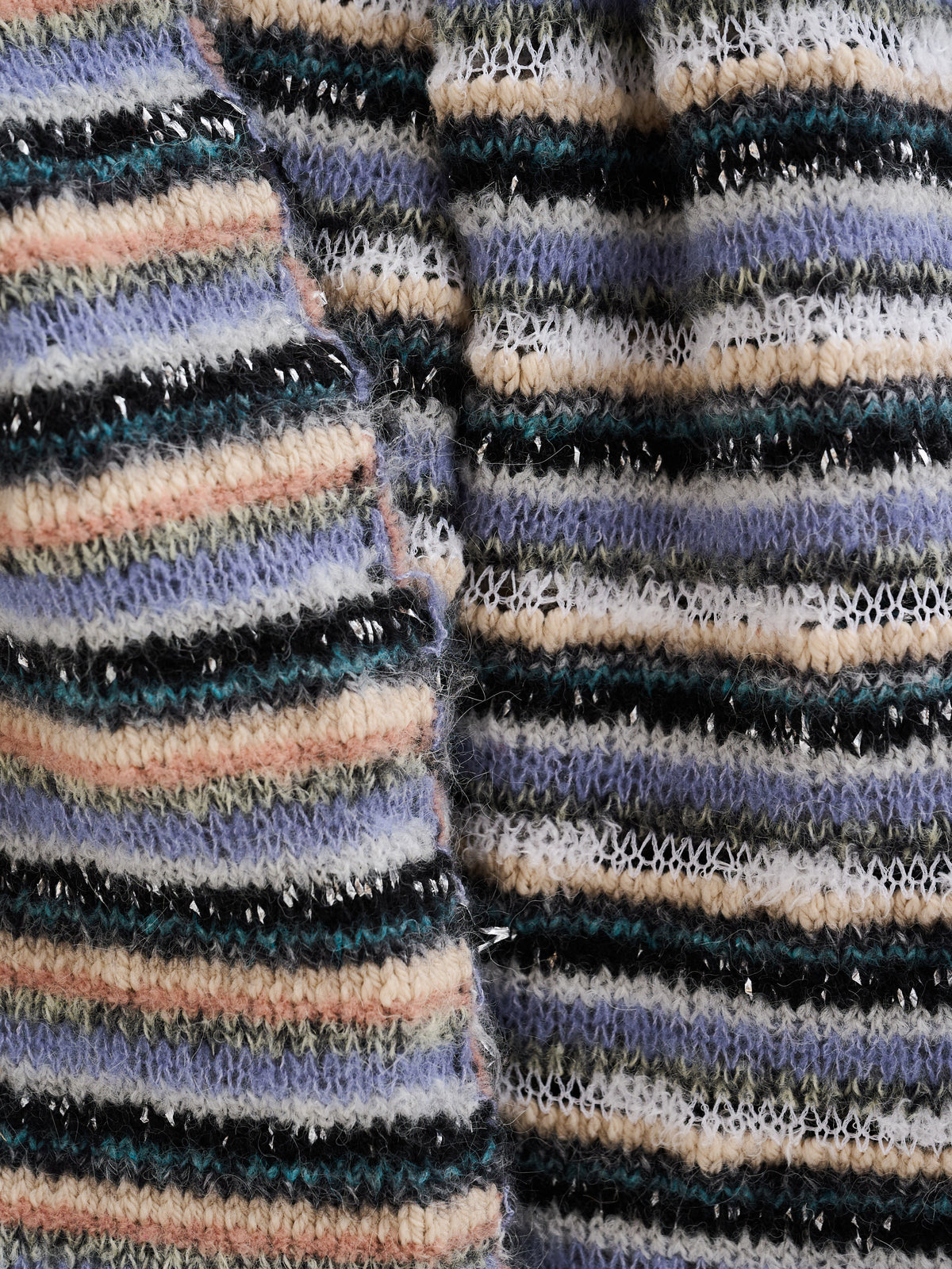 Multicolour Archive Yarn Blanket