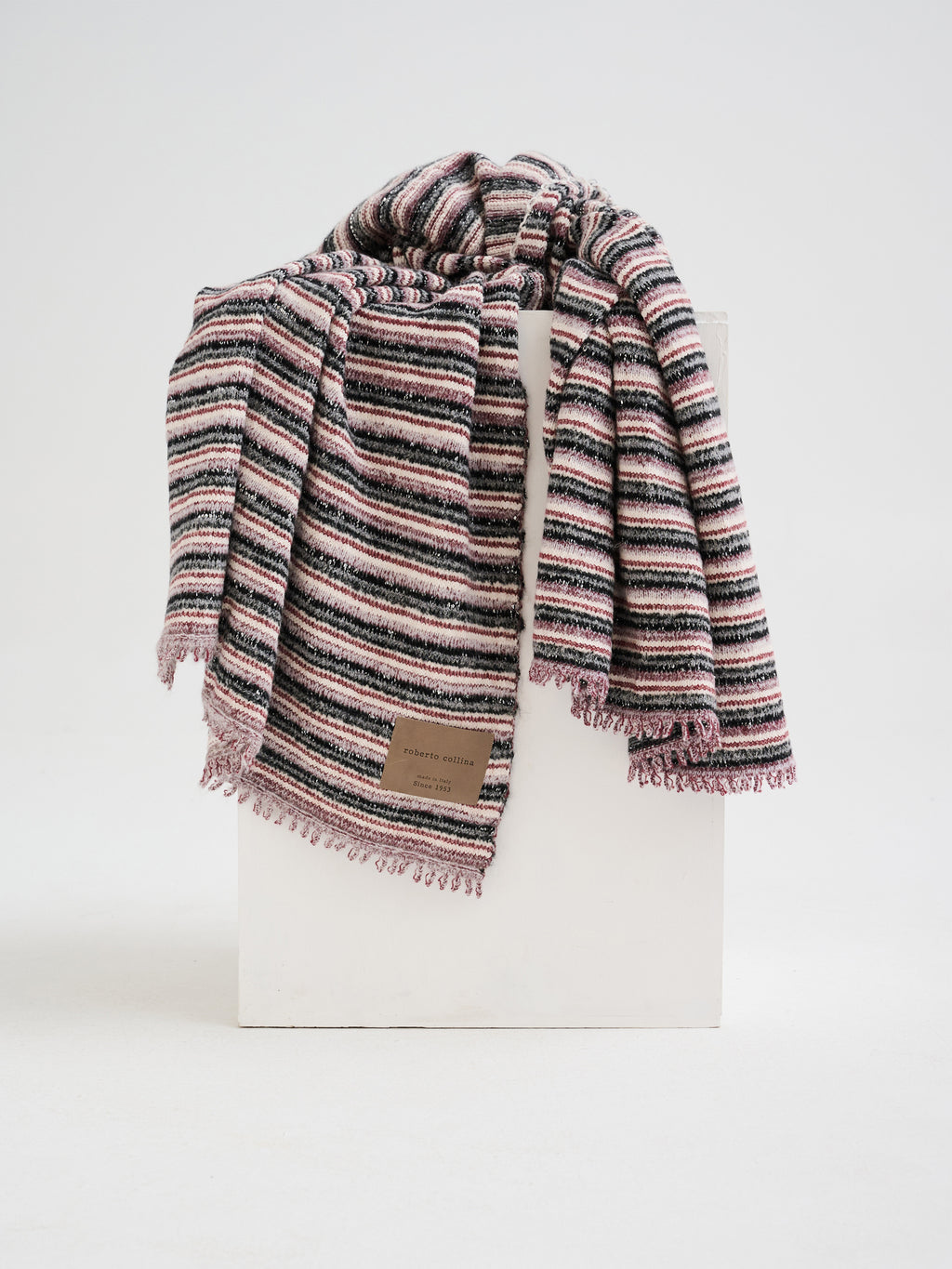Multicolour Archive Yarn Blanket