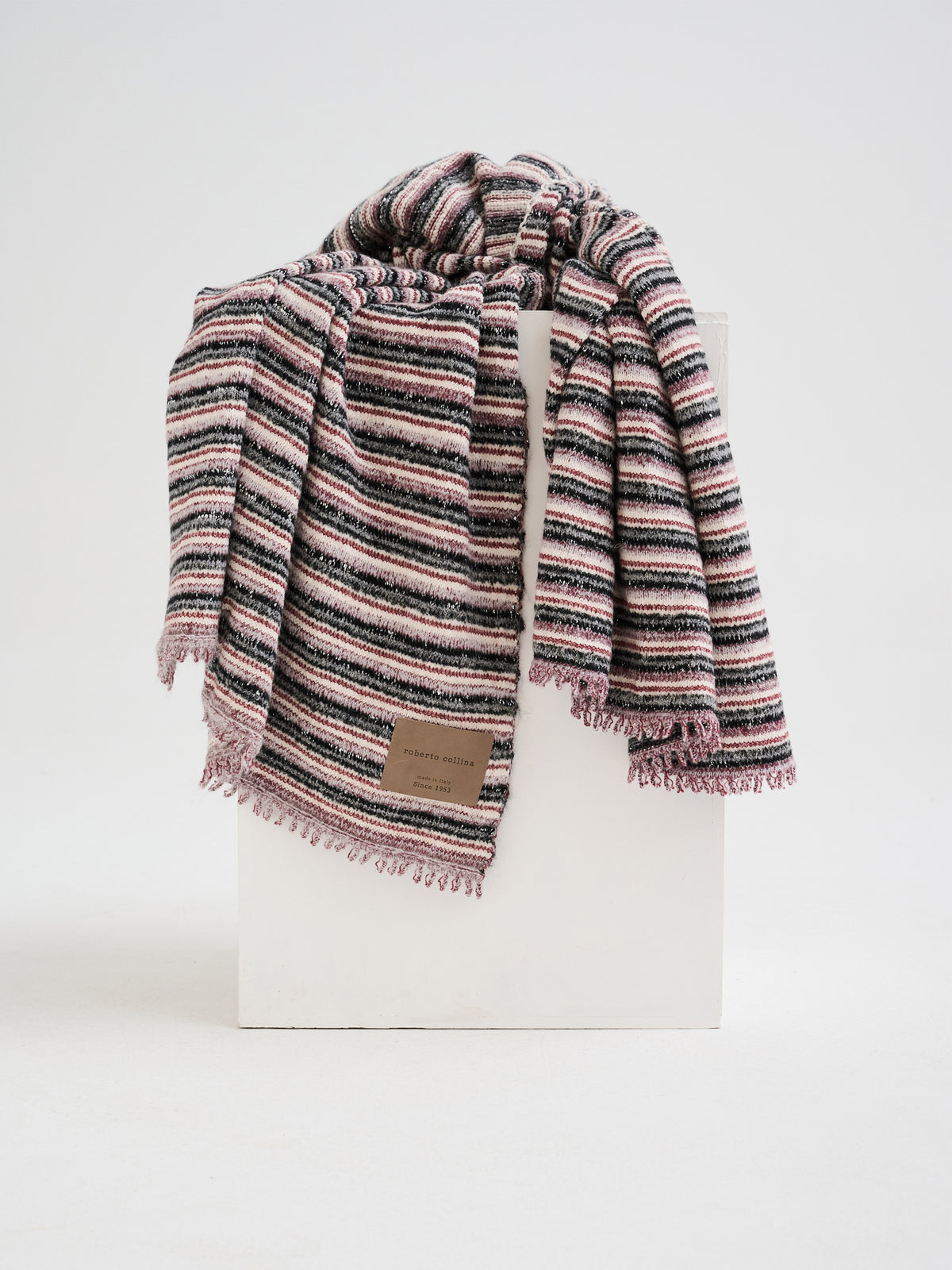 Multicolour Archive Yarn Blanket