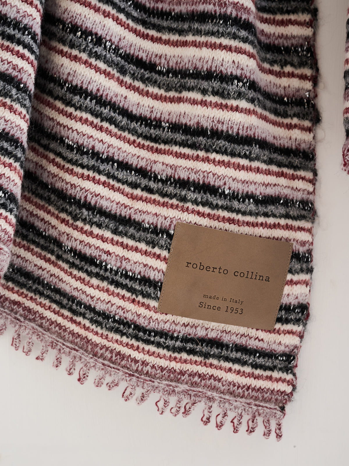 Multicolour Archive Yarn Blanket