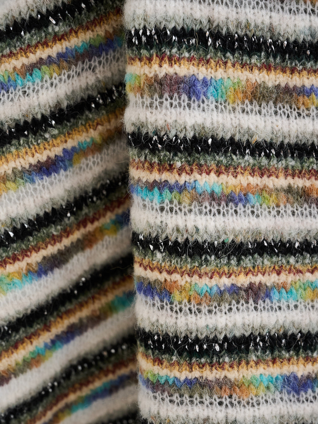 Multicolour Archive Yarn Blanket