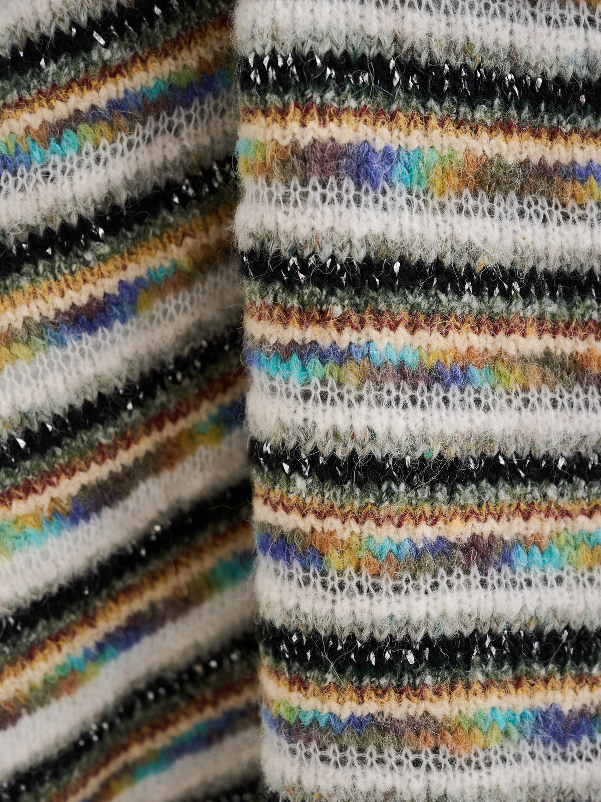 Multicolour Archive Yarn Blanket